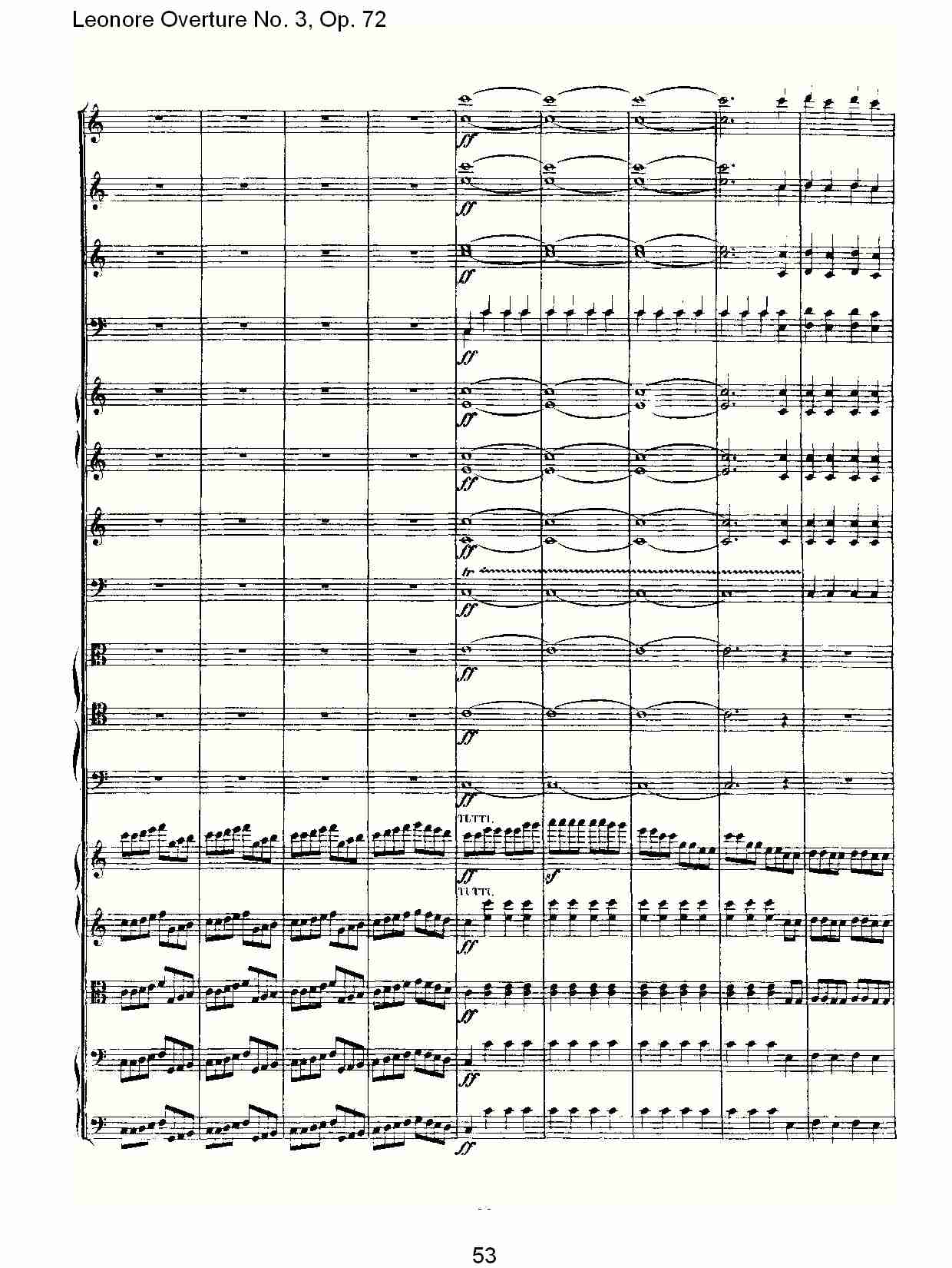 Leonore Overture No. 3, Op. 72　（六）总谱（图3）
