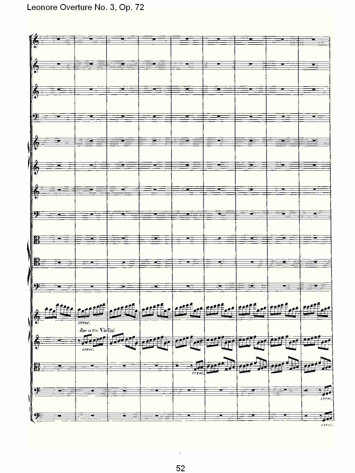 Leonore Overture No. 3, Op. 72　（六）总谱（图2）