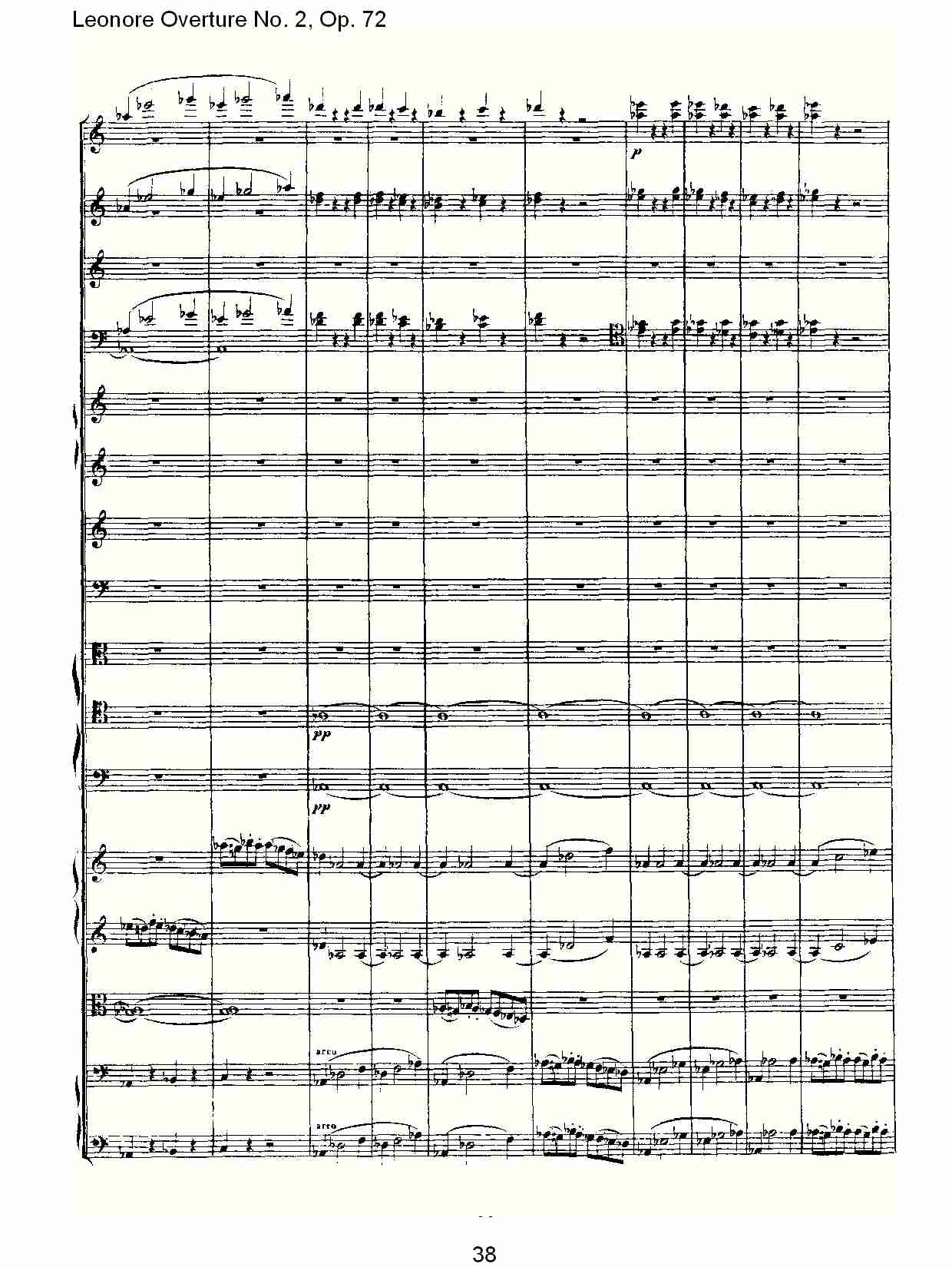 Leonore Overture No. 2, Op. 72 （四）总谱（图8）