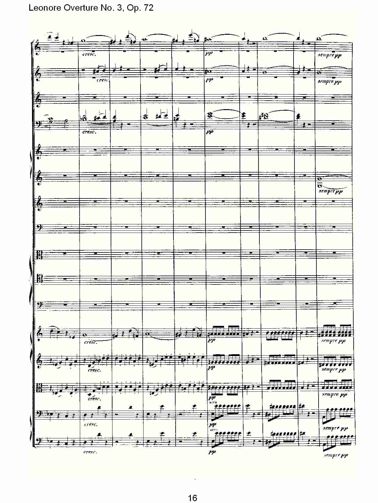 Leonore Overture No. 3, Op. 72　（二）总谱（图6）