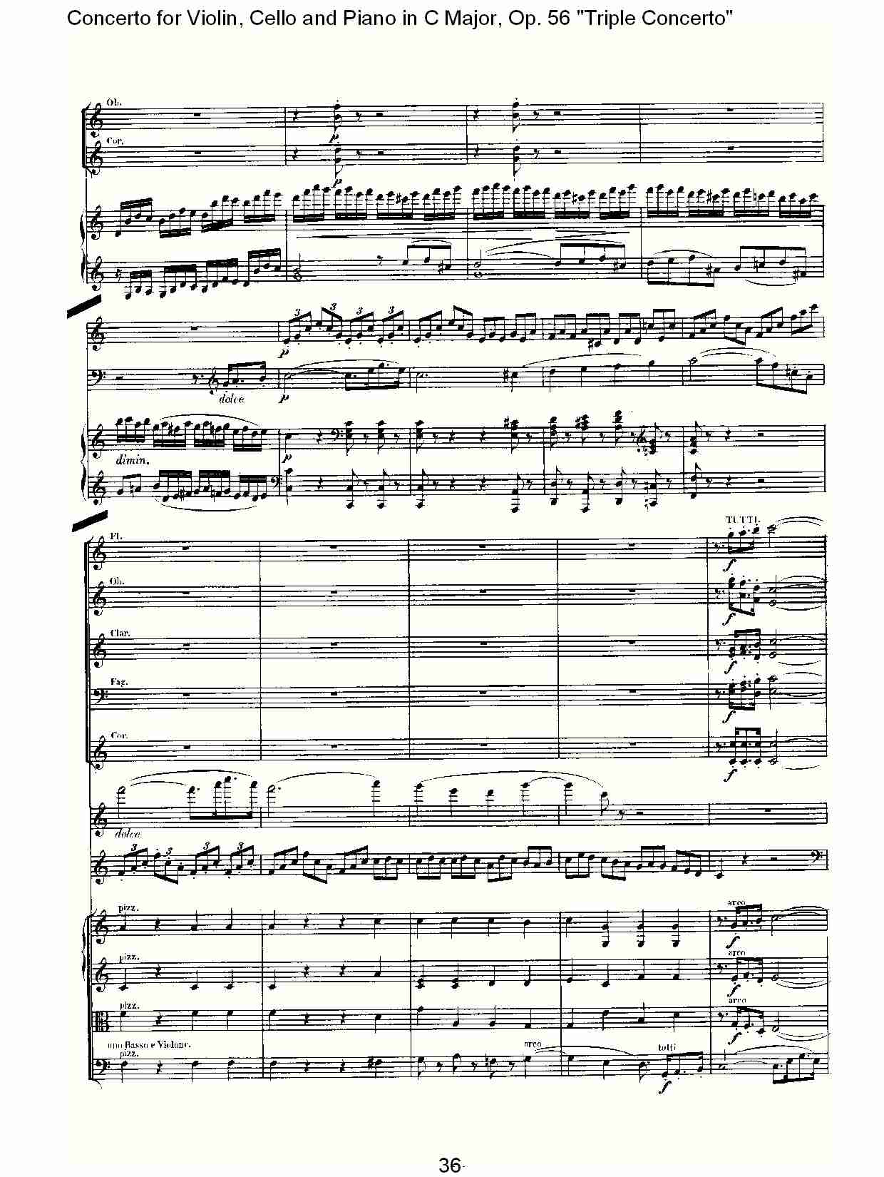 C大调大提琴与钢琴协奏曲 Op.56第一乐章(四)总谱（图6）