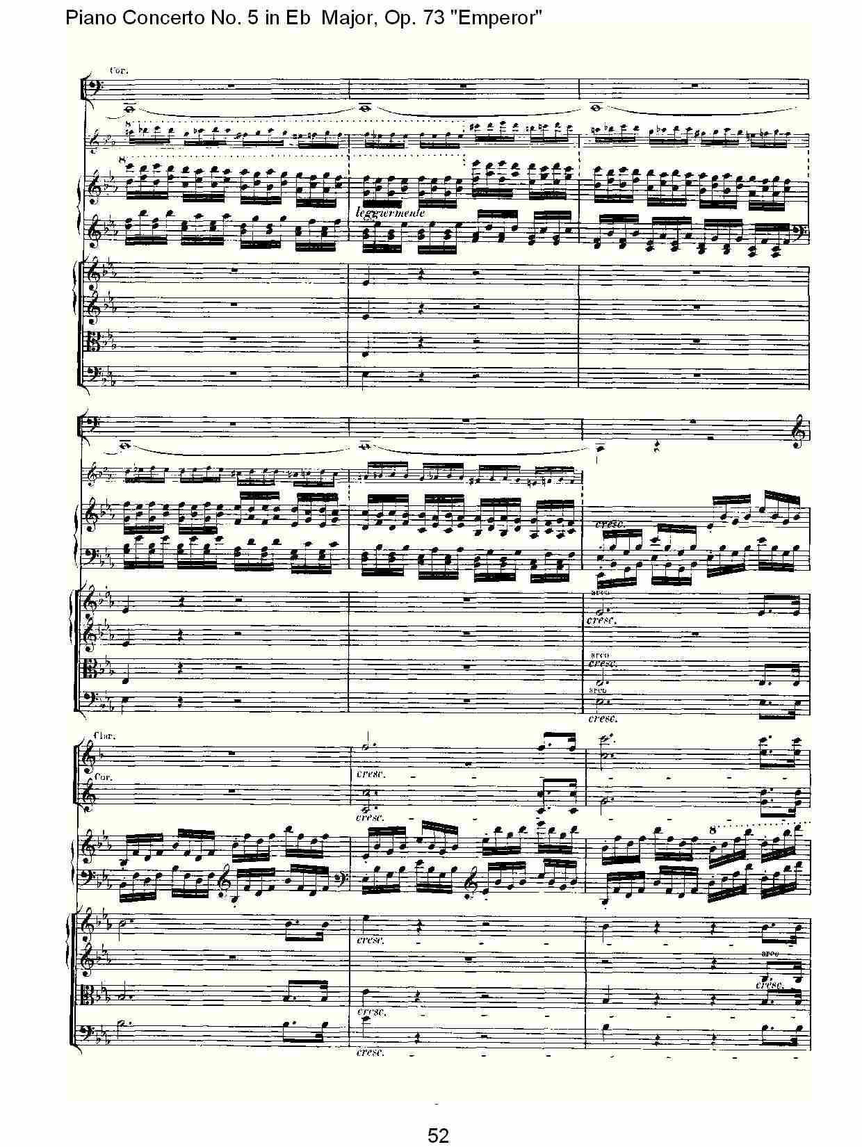 Eb大调钢琴第五协奏曲 Op.73“皇帝”第一乐章(六)总谱（图2）