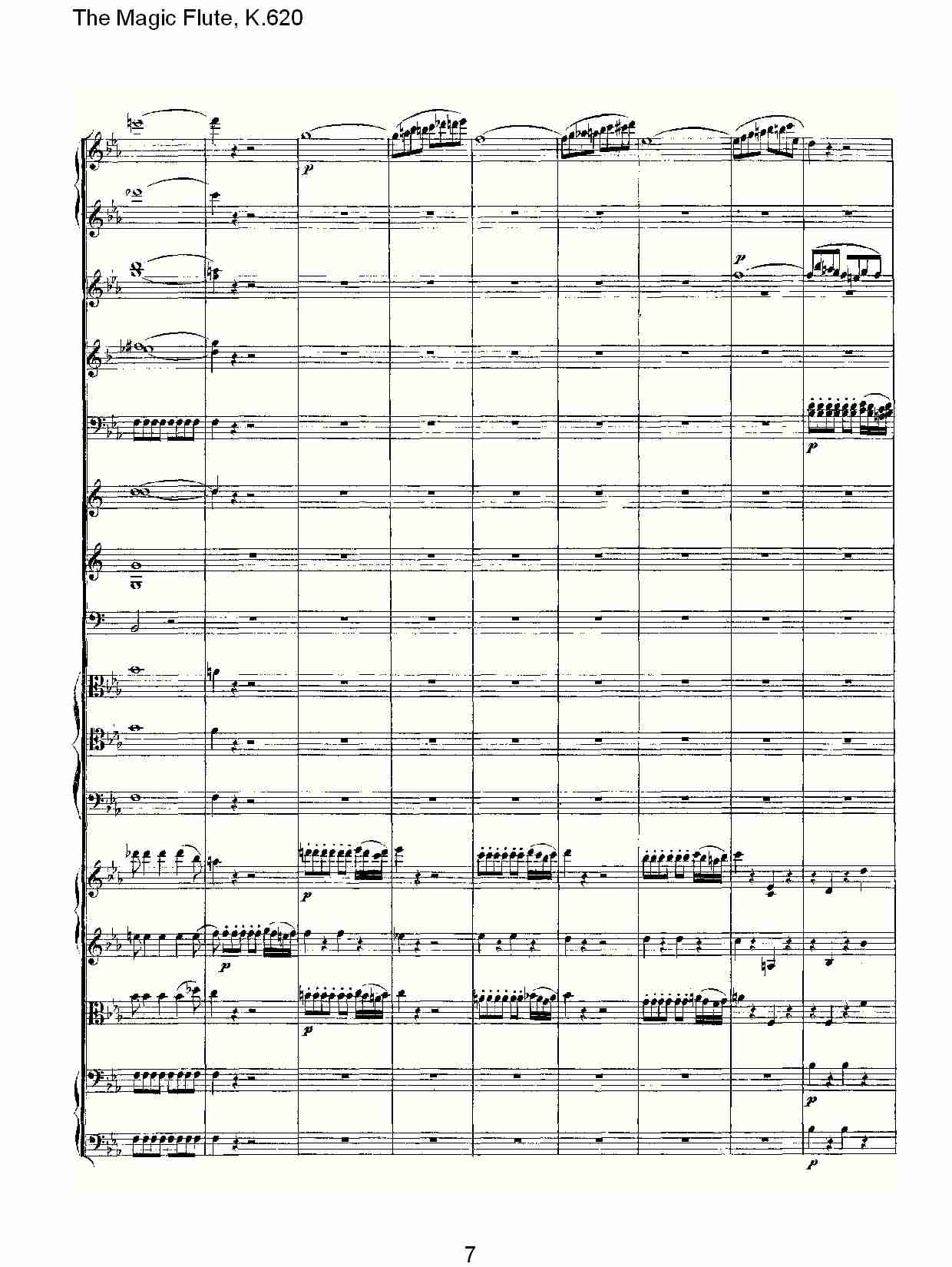The Magic Flute, K.620 （二）总谱（图2）