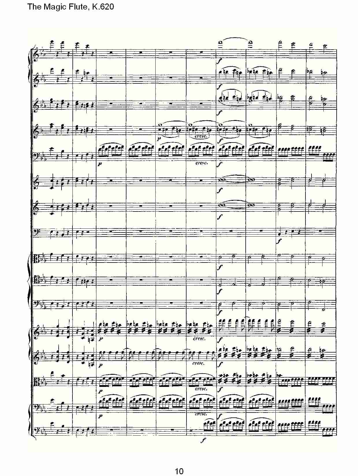 The Magic Flute, K.620 （二）总谱（图5）