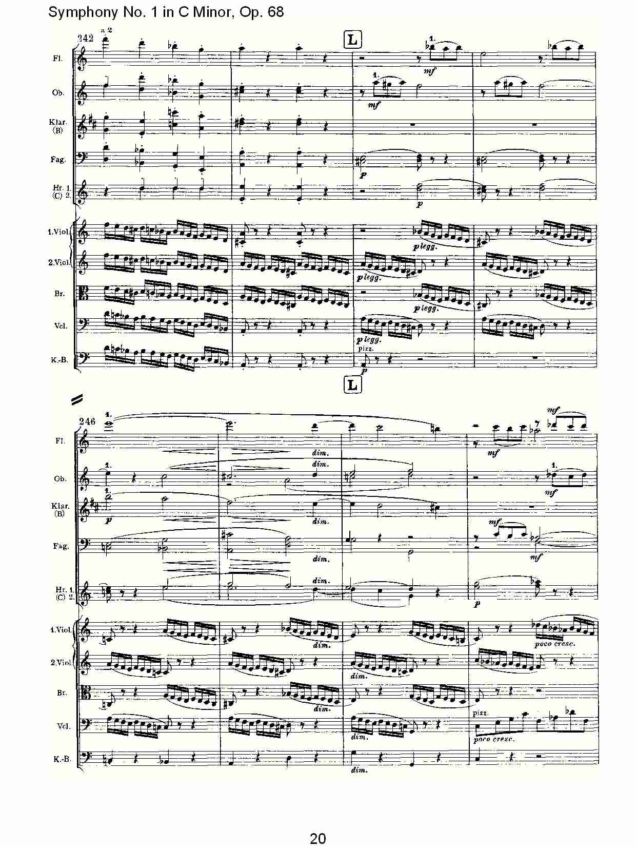 C小调第一交响曲, Op.68 第四乐章（四）.总谱（图6）