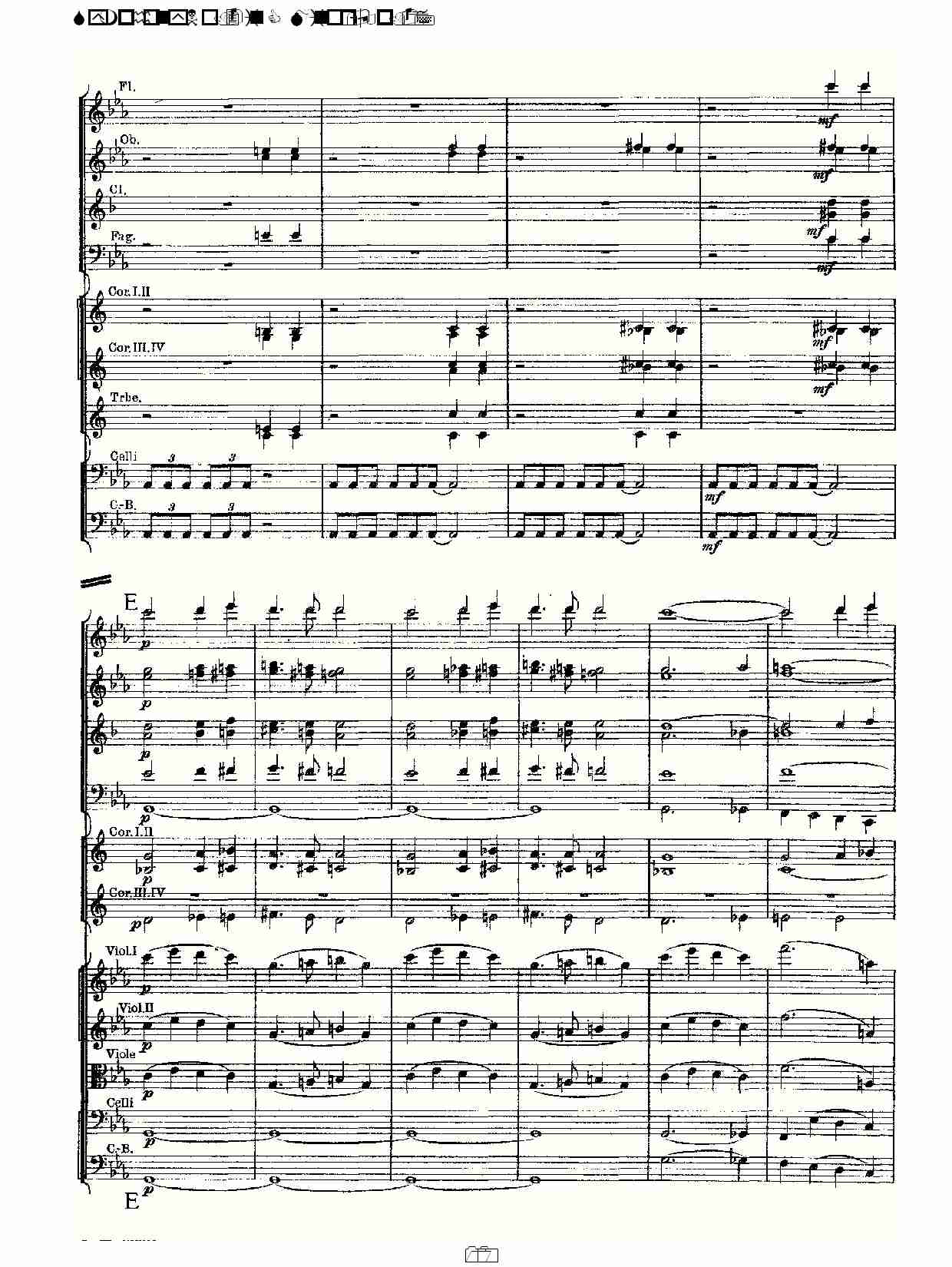 C小调第二交响曲, Op.17第二乐章（二）总谱（图5）