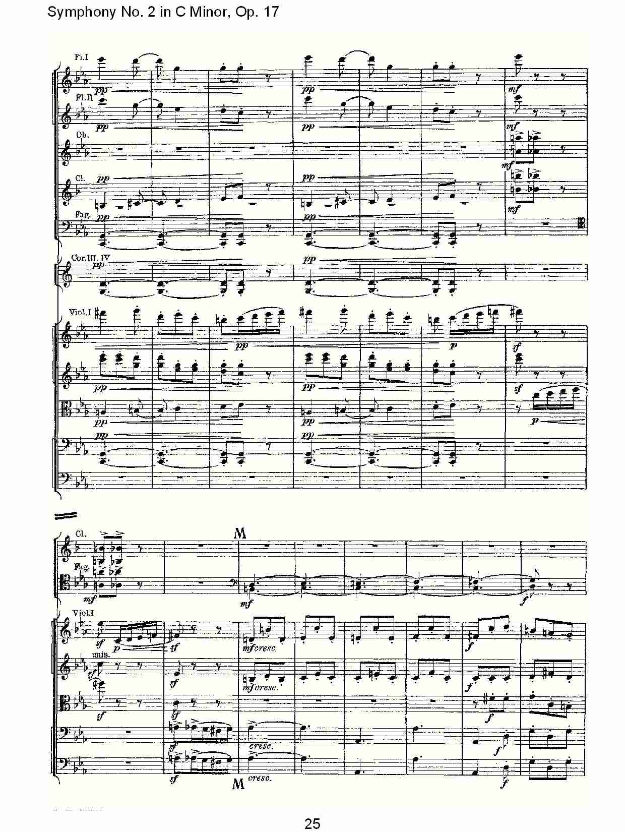C小调第二交响曲, Op.17第三乐章（五）总谱（图5）