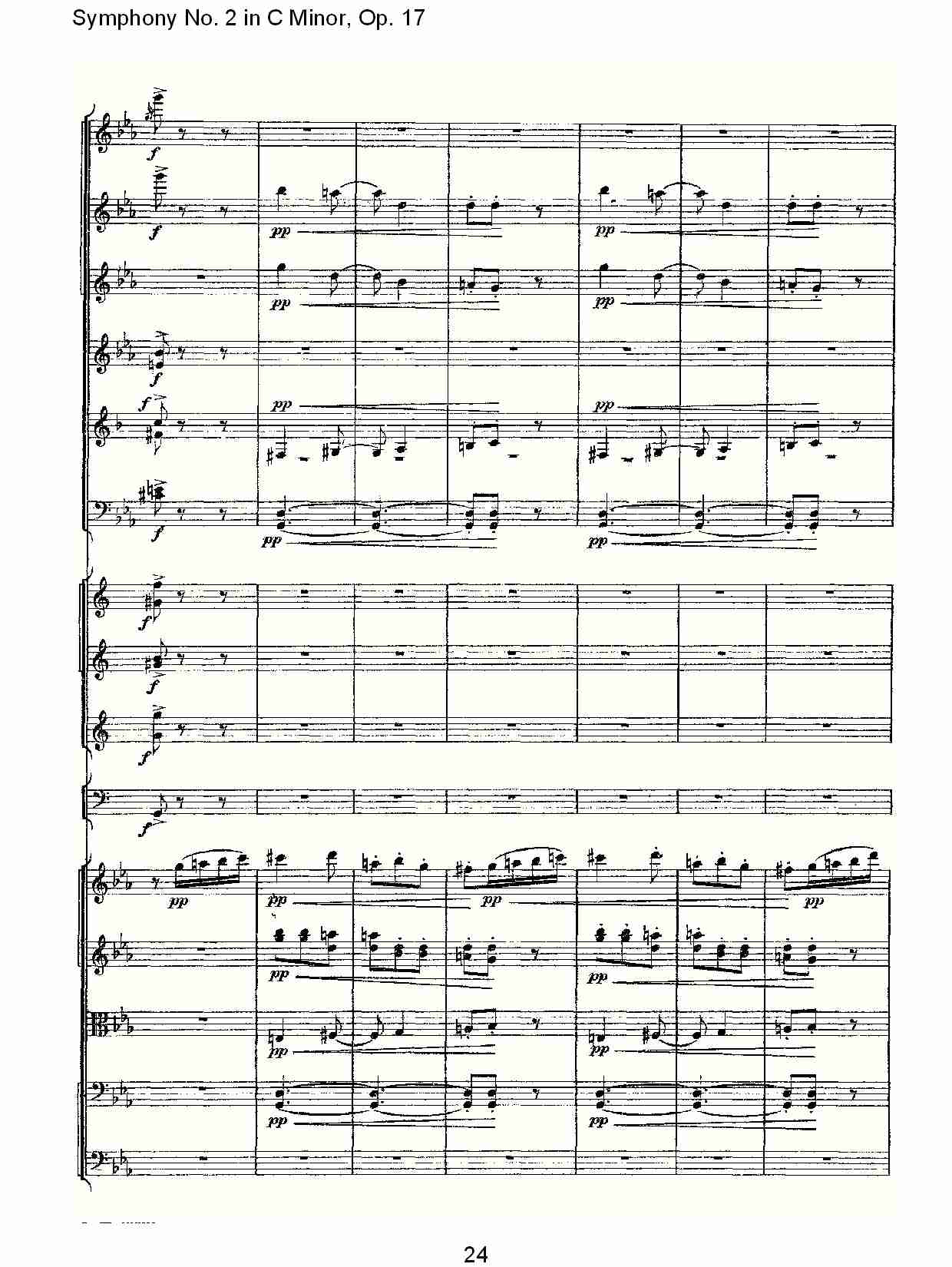 C小调第二交响曲, Op.17第三乐章（五）总谱（图4）