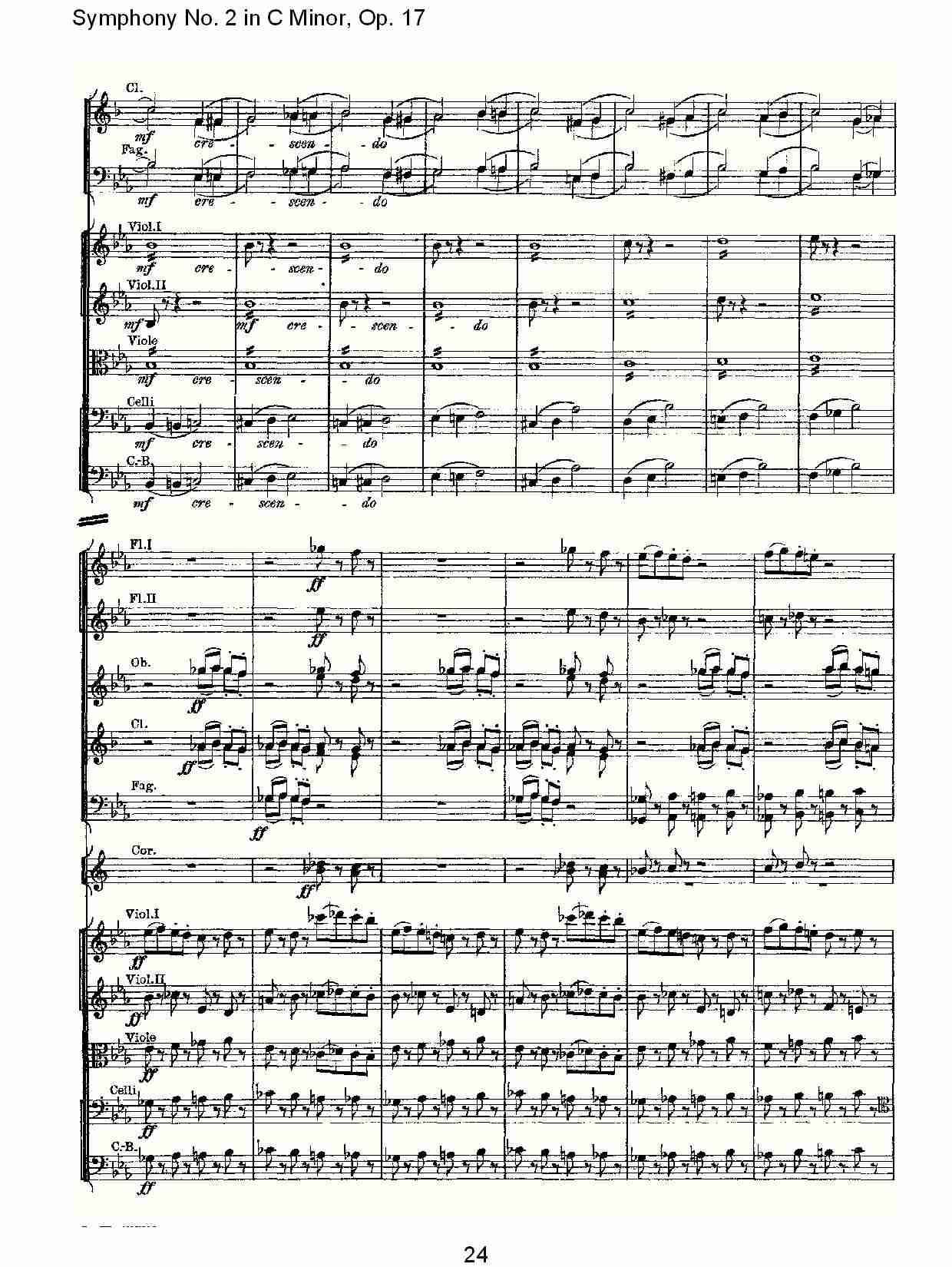 C小调第二交响曲, Op.17第一乐章（五）总谱（图4）