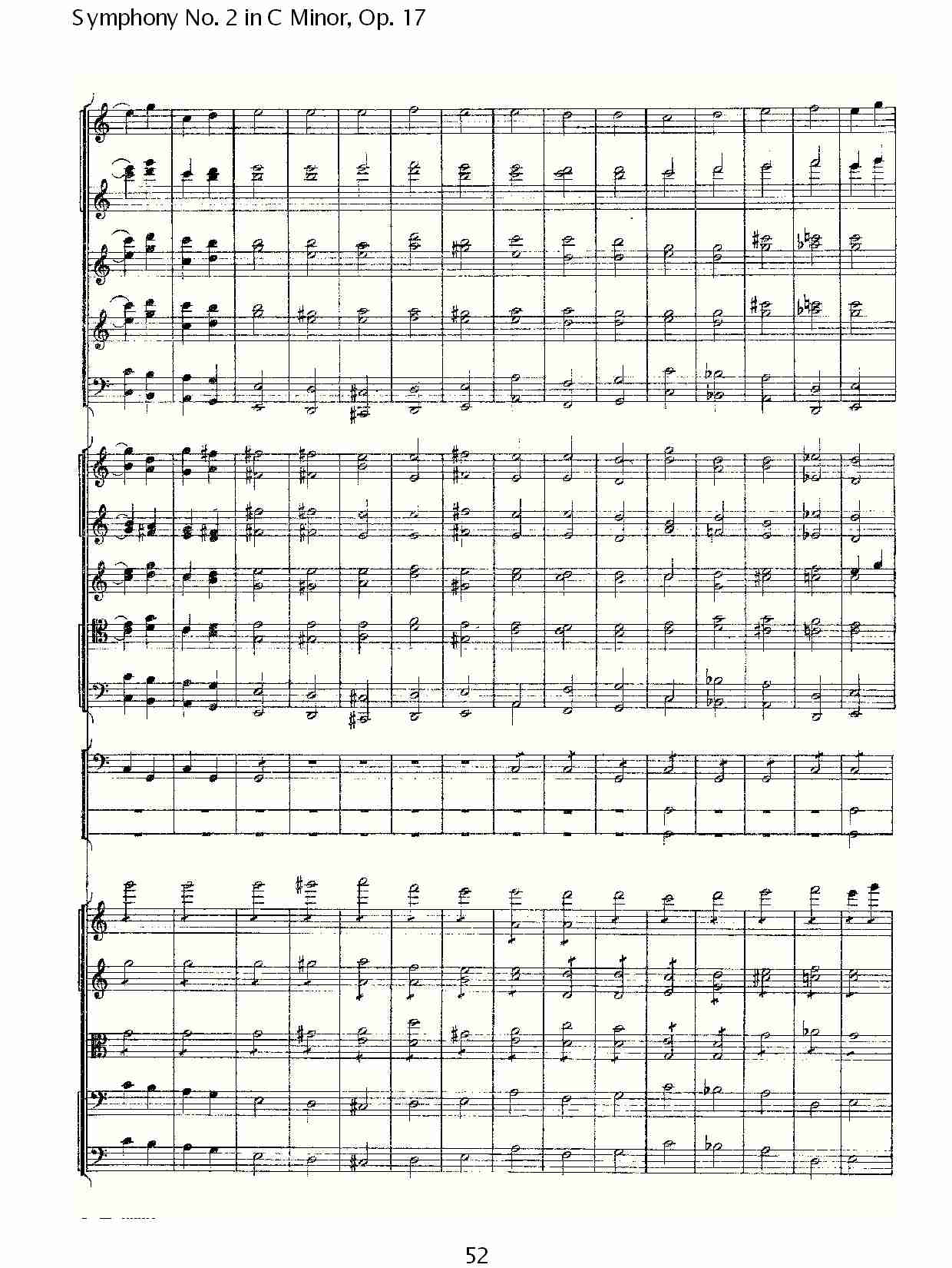 C小调第二交响曲, Op.17第四乐章（十一）总谱（图2）