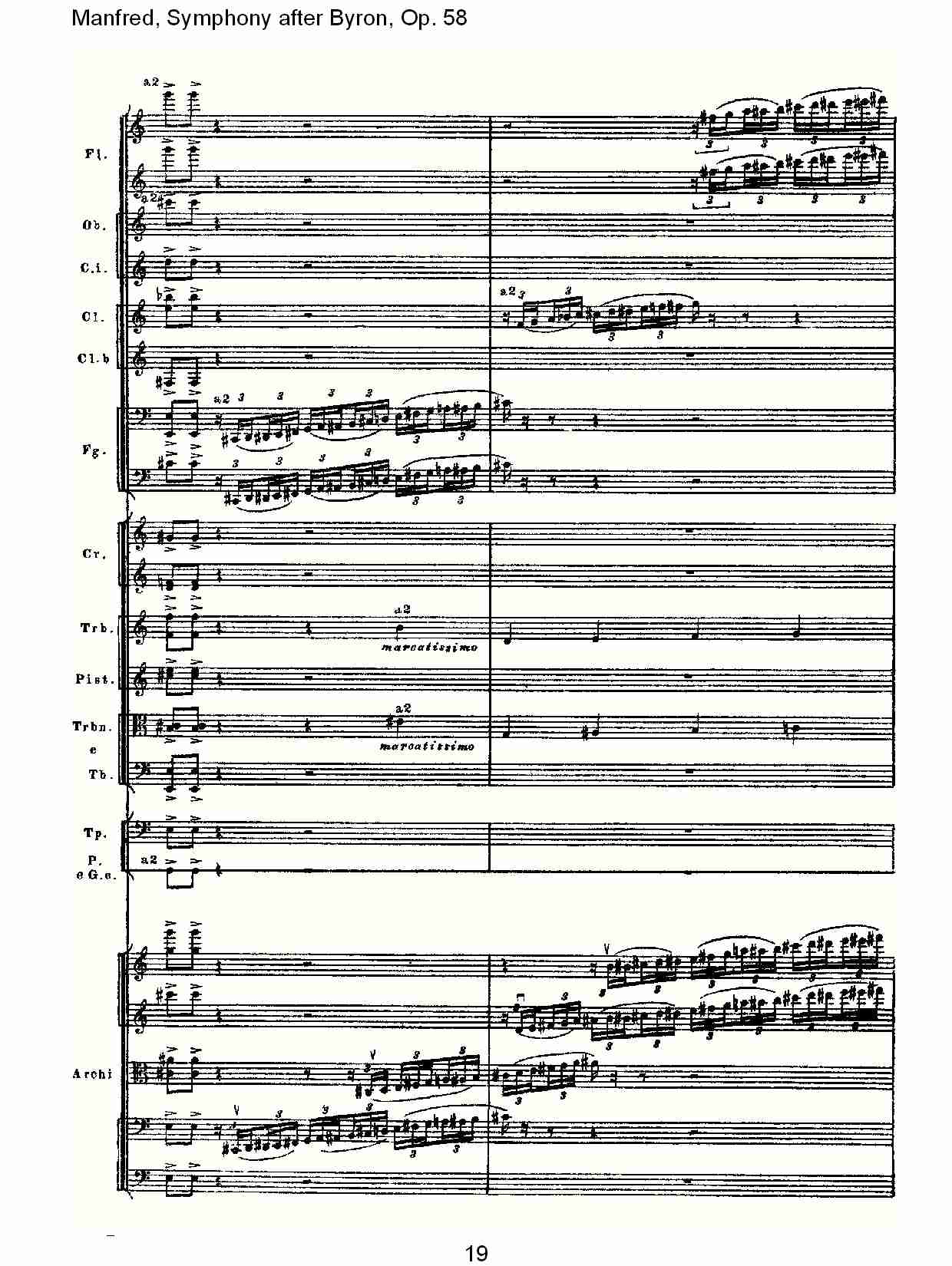 Manfred, Symphony after Byron, Op.58第一乐章（四）总谱（图4）
