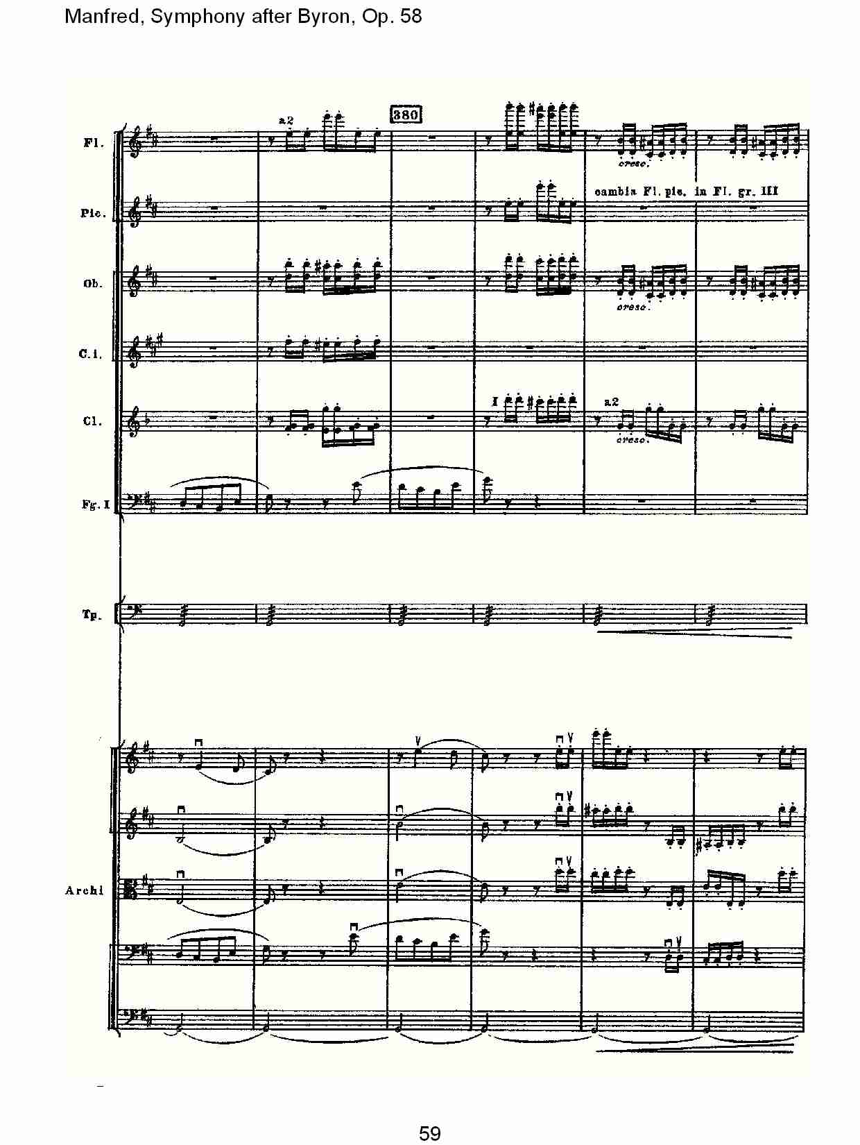Manfred, Symphony after Byron, Op.58第二乐章（十二）总谱（图4）