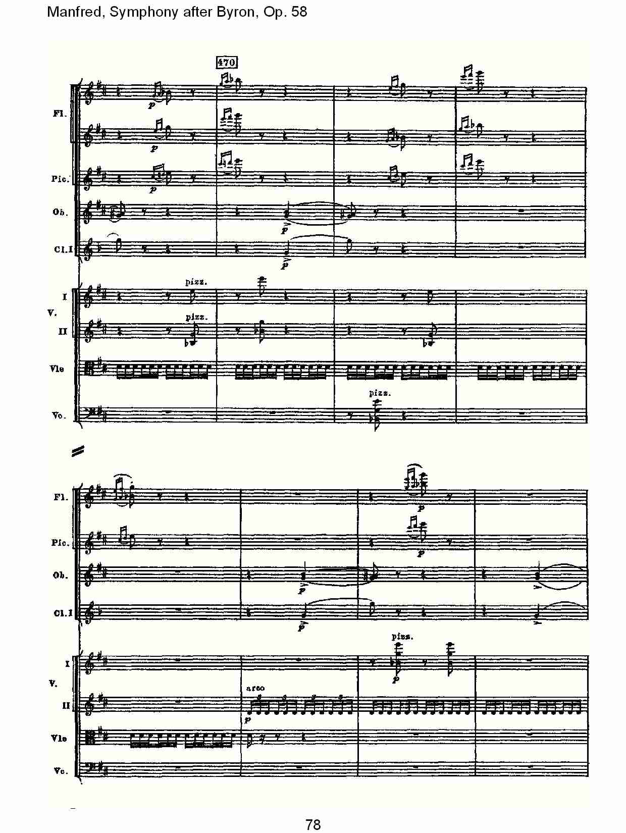 Manfred, Symphony after Byron, Op.58第二乐章（十六）总谱（图3）