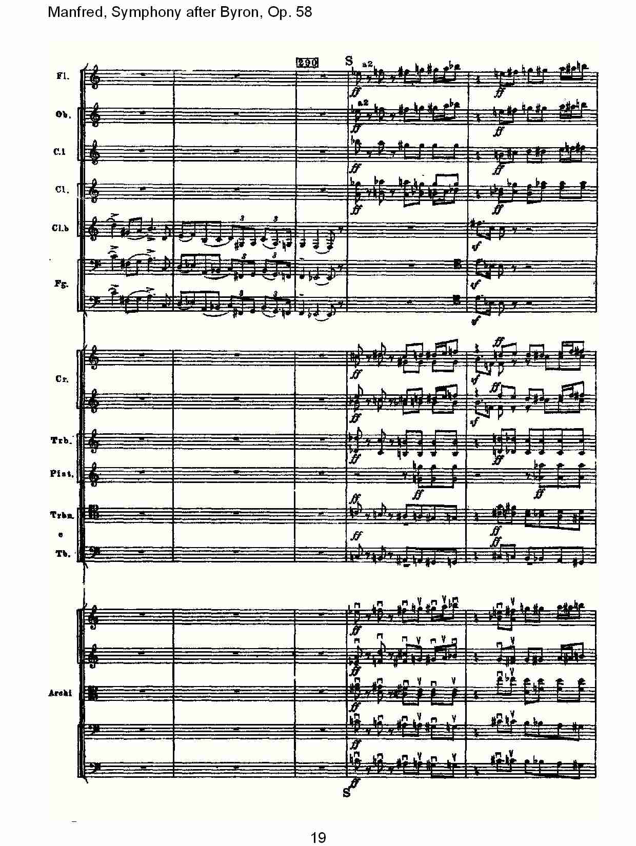 Manfred, Symphony after Byron, Op.58第四乐章第二部（四）总谱（图4）