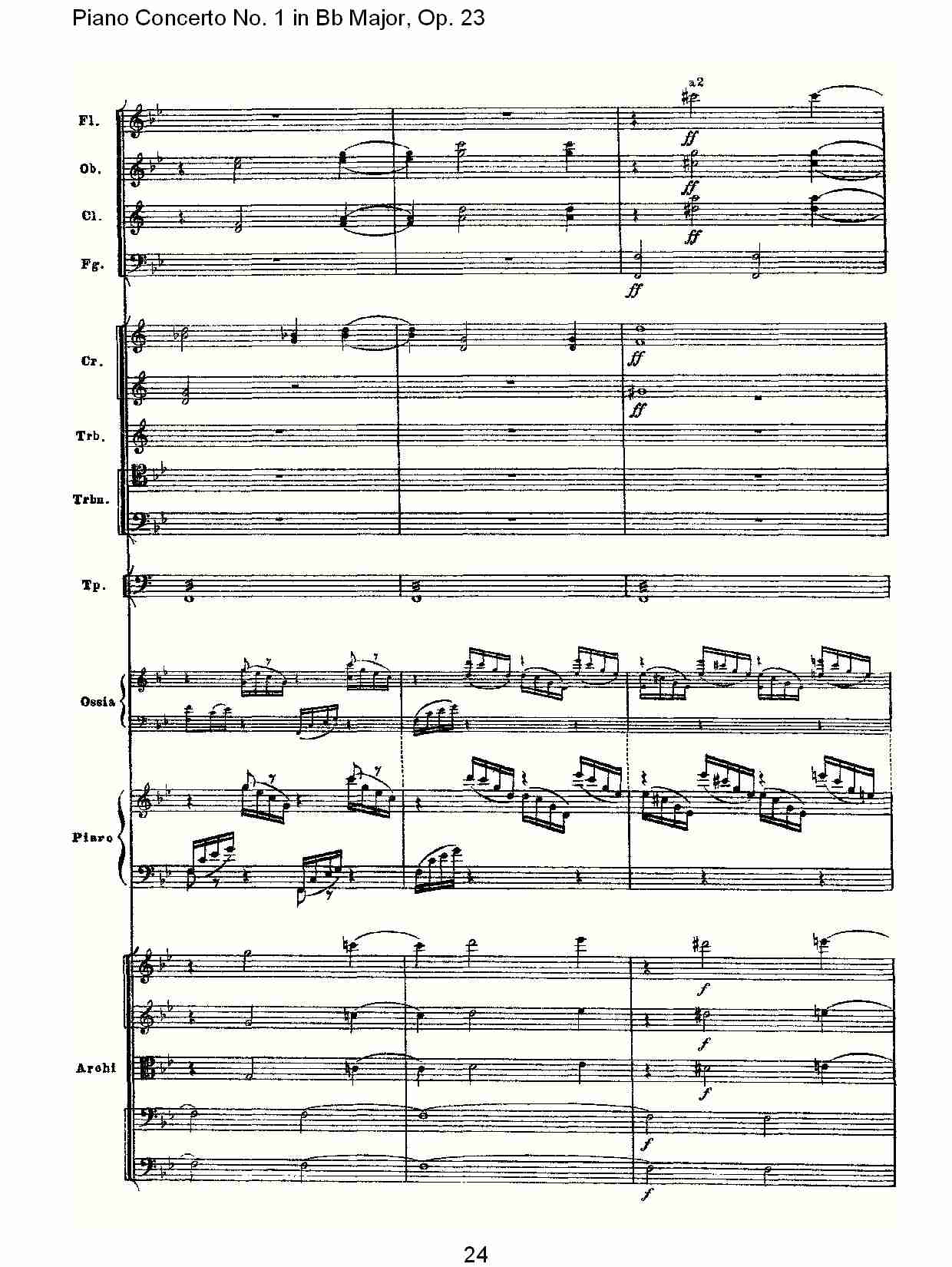Bb大调第一钢琴协奏曲,Op.23第一乐章第二部（五）总谱（图4）