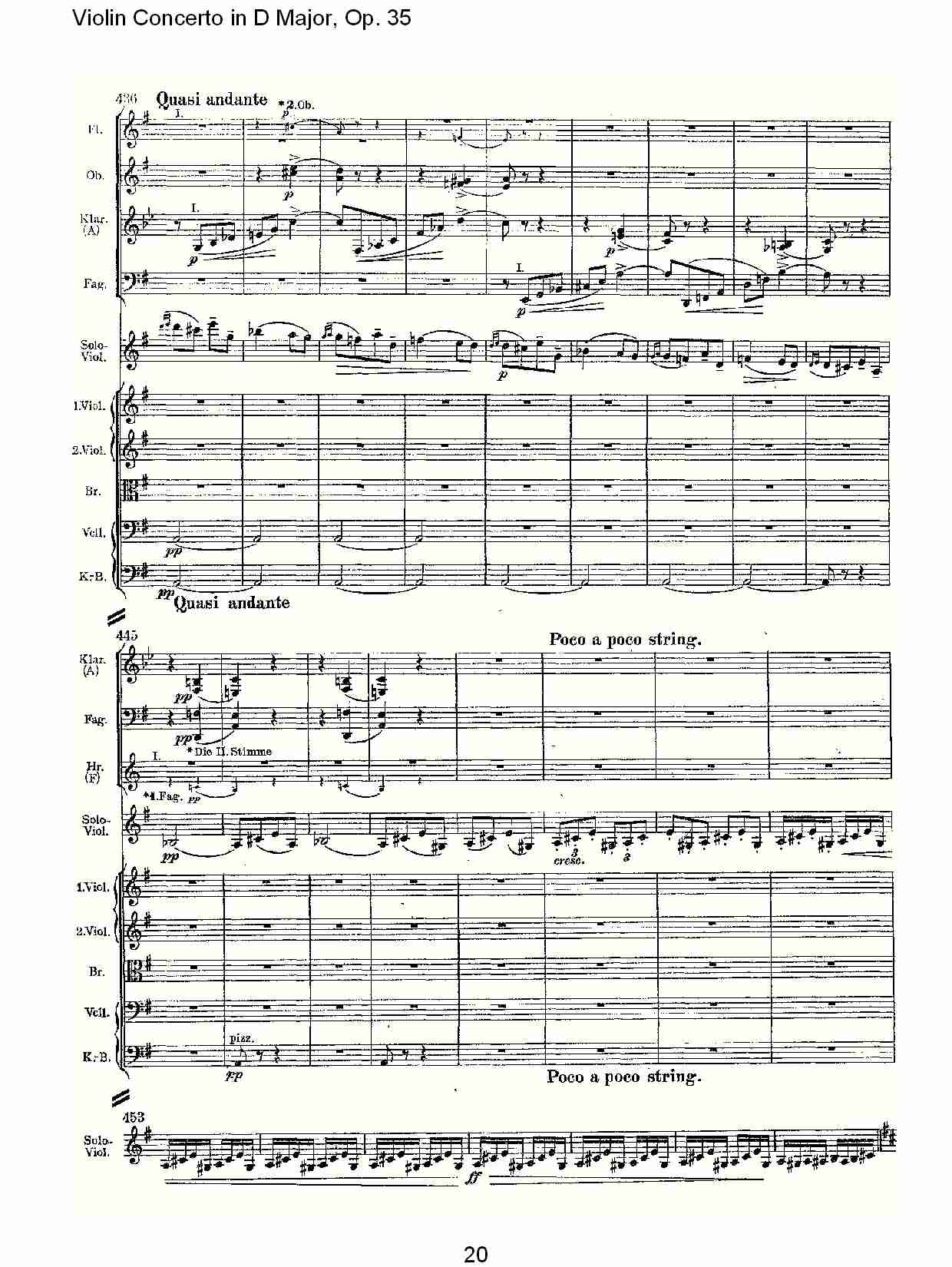 D大调小提琴协奏曲, Op.35第三乐章（四）总谱（图5）