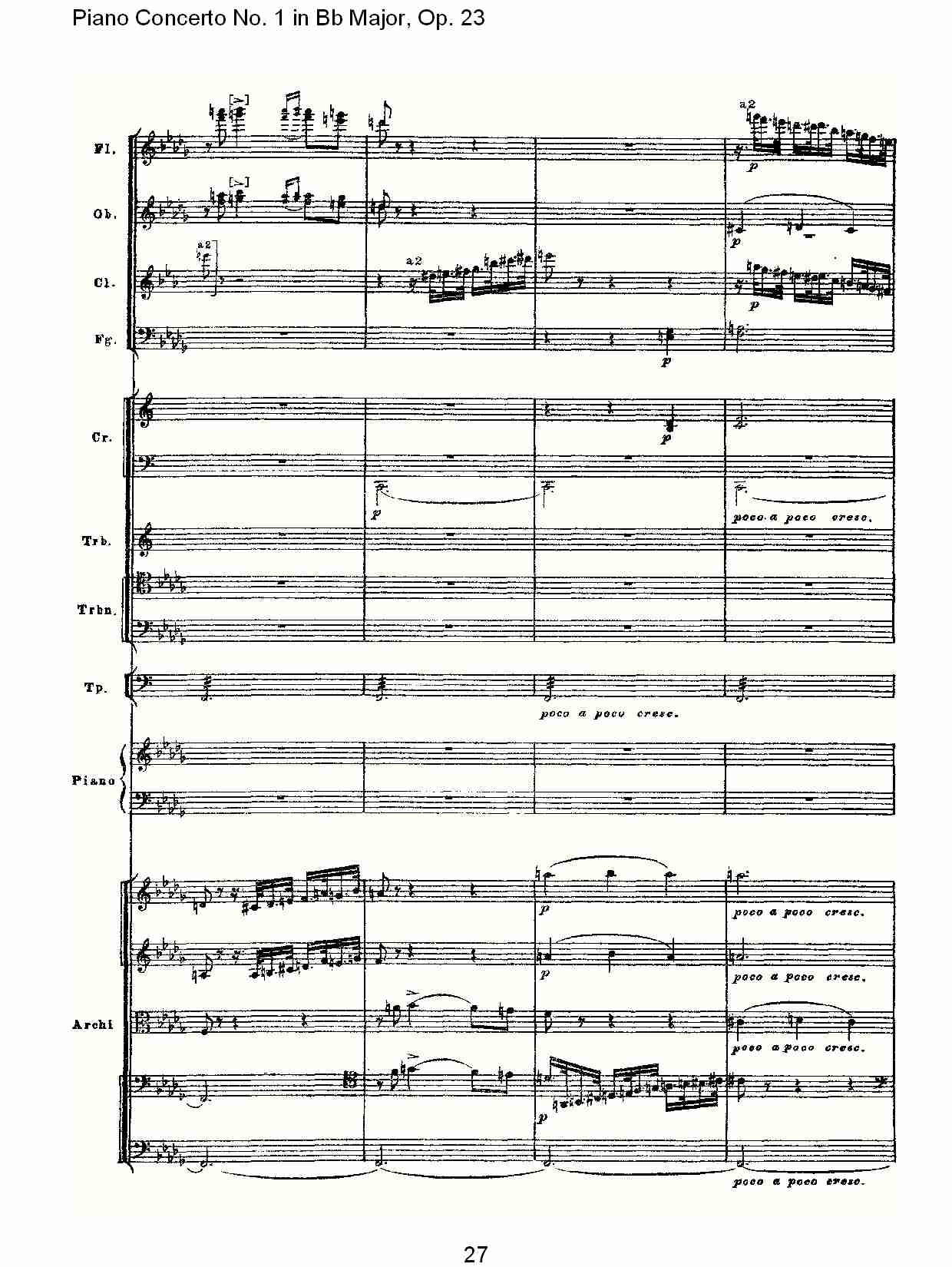 Bb大调第一钢琴协奏曲,Op.23第三乐章（六）总谱（图2）