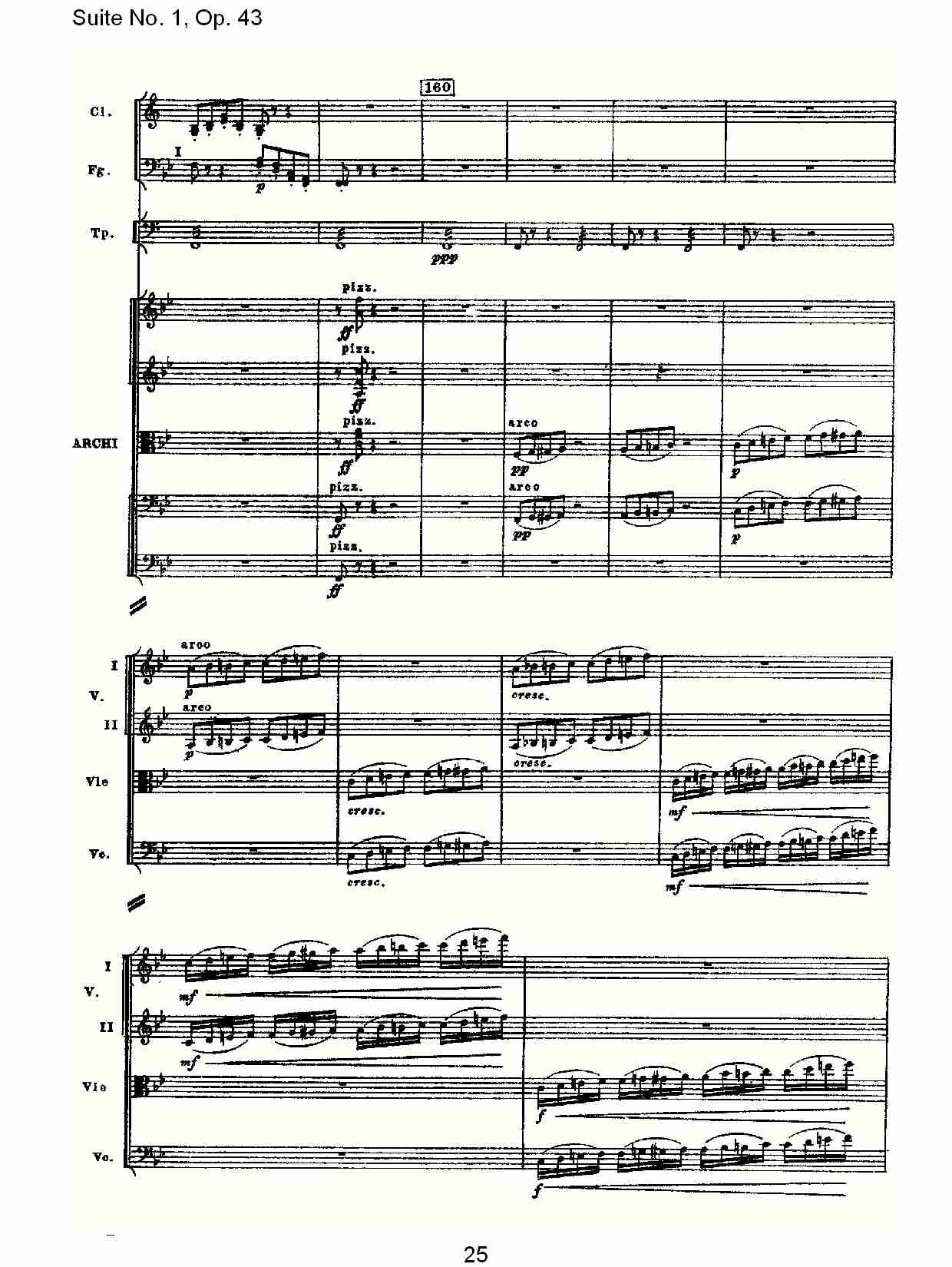 Suite No.1, Op.43   第一套曲,Op.43第五乐章（五）总谱（图5）