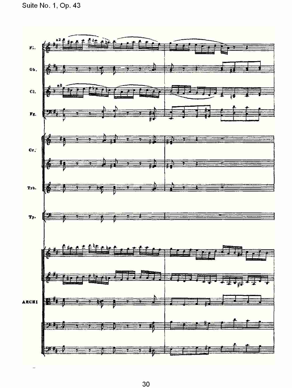 IV. Misc. Works with Orchestra（管弦乐小品）总谱（图5）