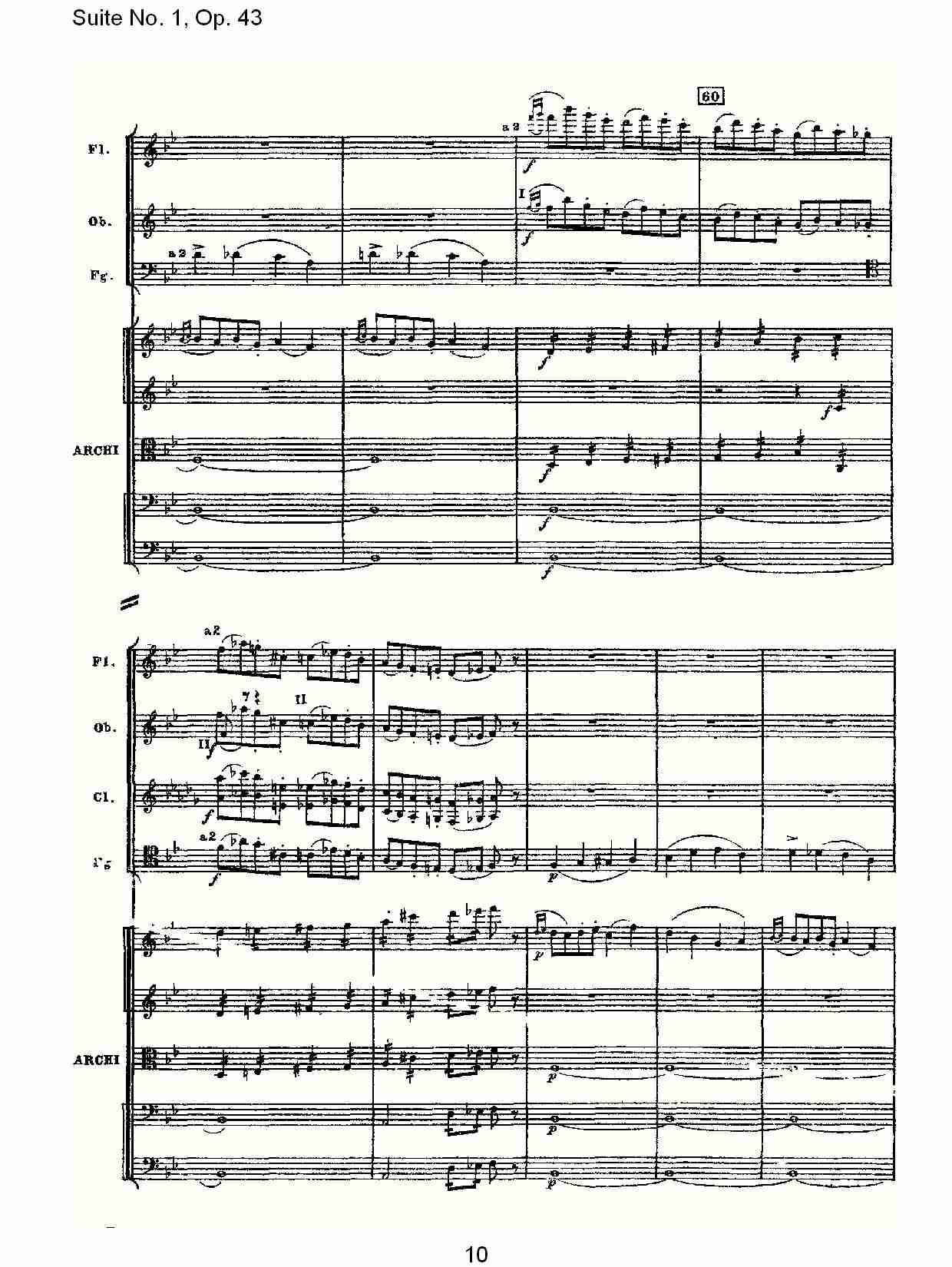 Suite No.1, Op.43   第一套曲,Op.43第六乐章（二）总谱（图5）