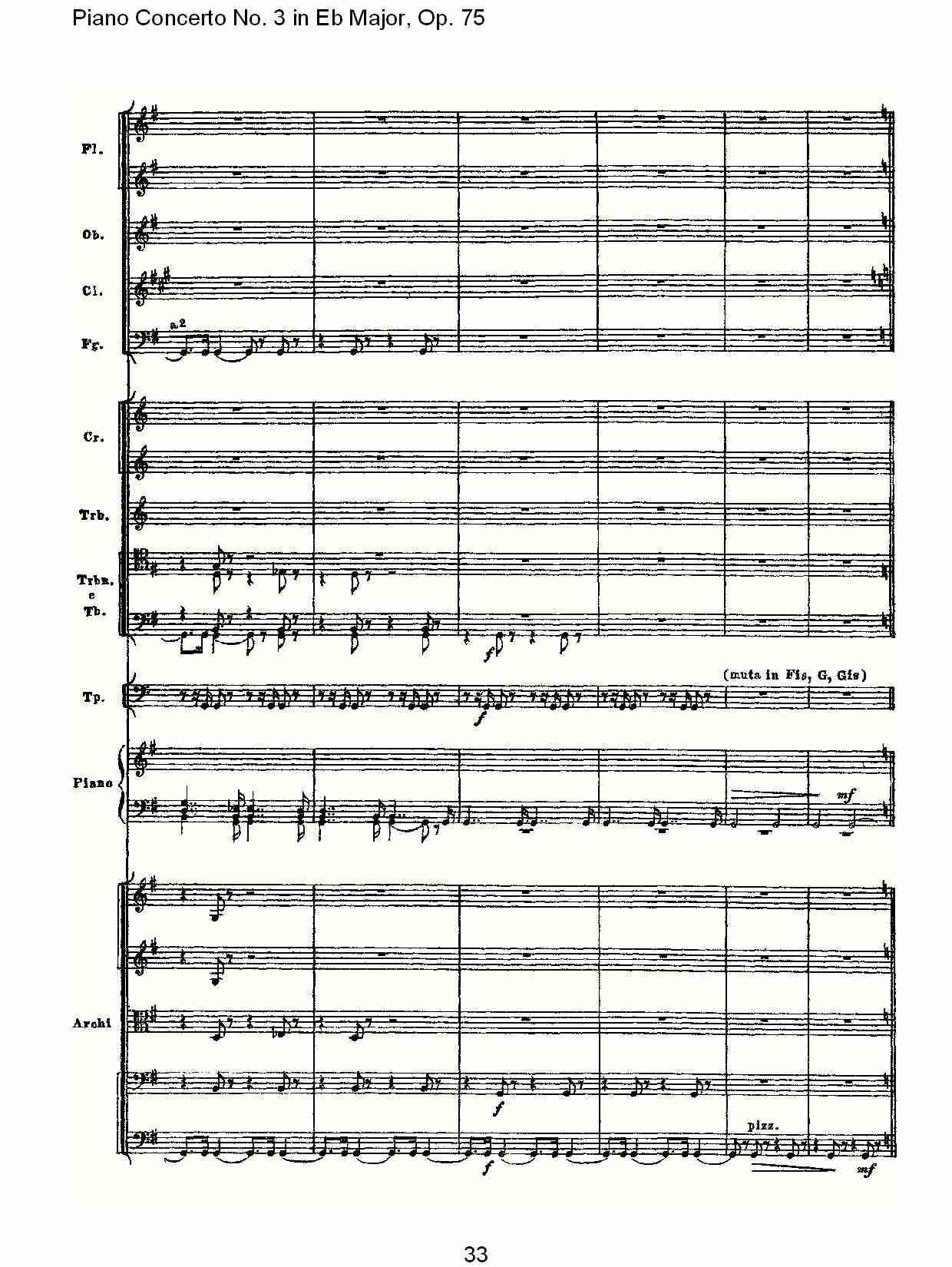 Eb大调第三钢琴协奏曲, Op.75第一部（七）总谱（图3）