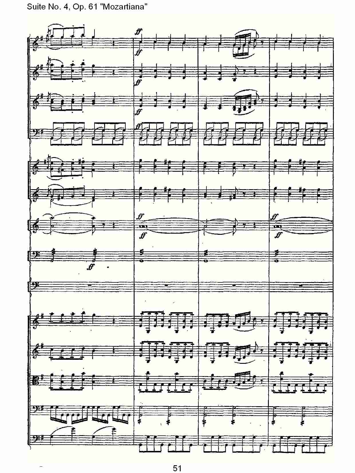 Suite No. 4, Op.61 