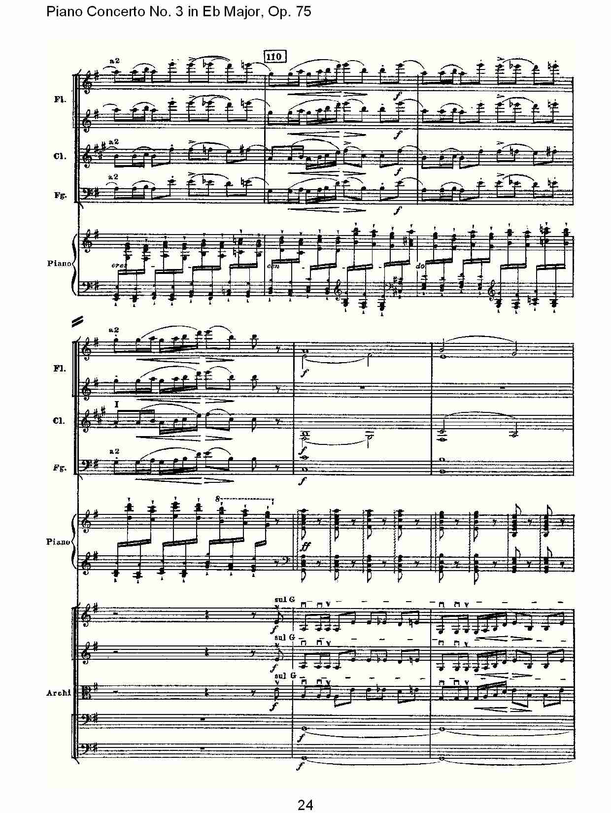 Eb大调第三钢琴协奏曲, Op.75第一部（五）总谱（图4）