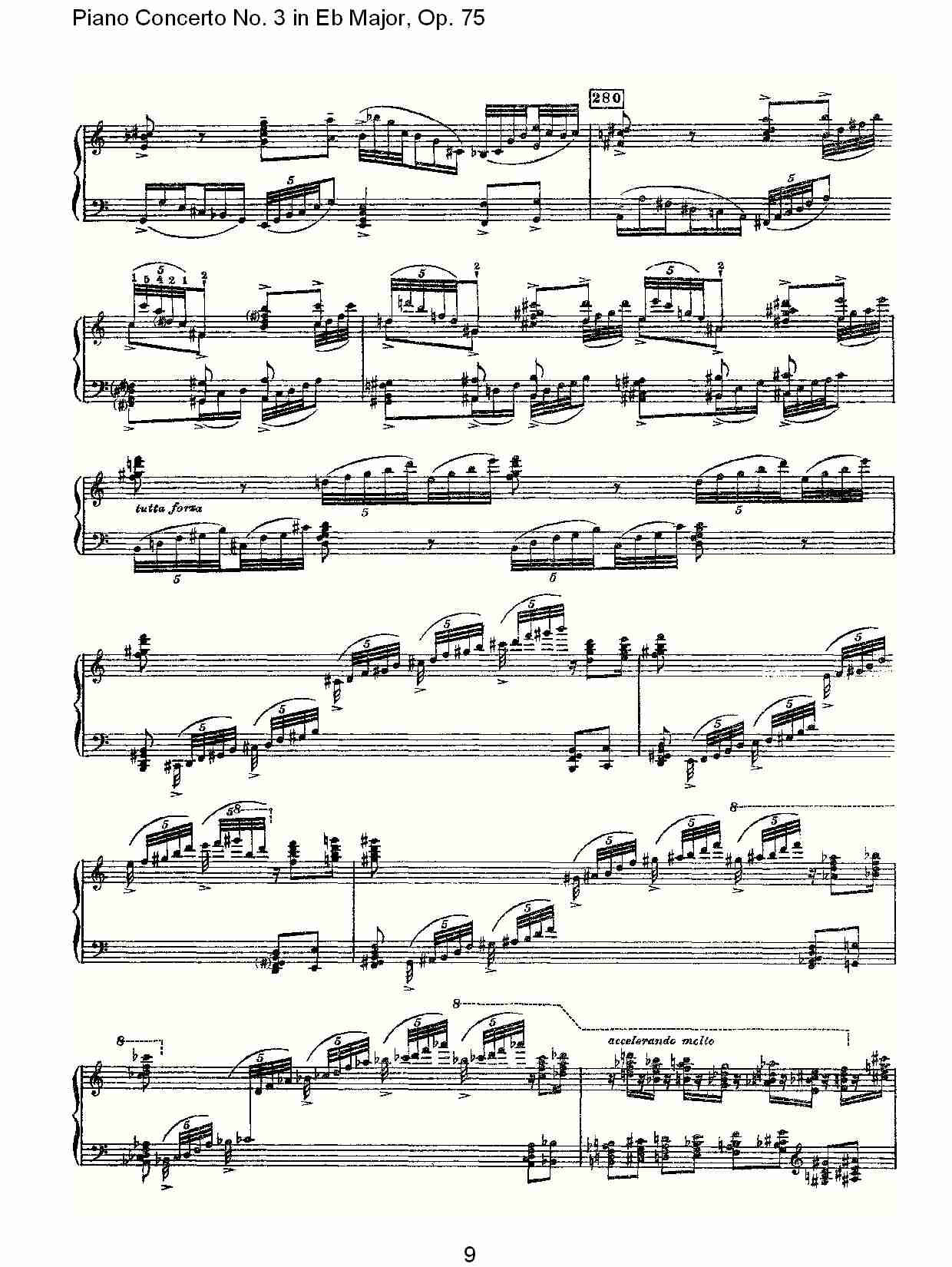 Eb大调第三钢琴协奏曲, Op.75第二部（二）总谱（图4）