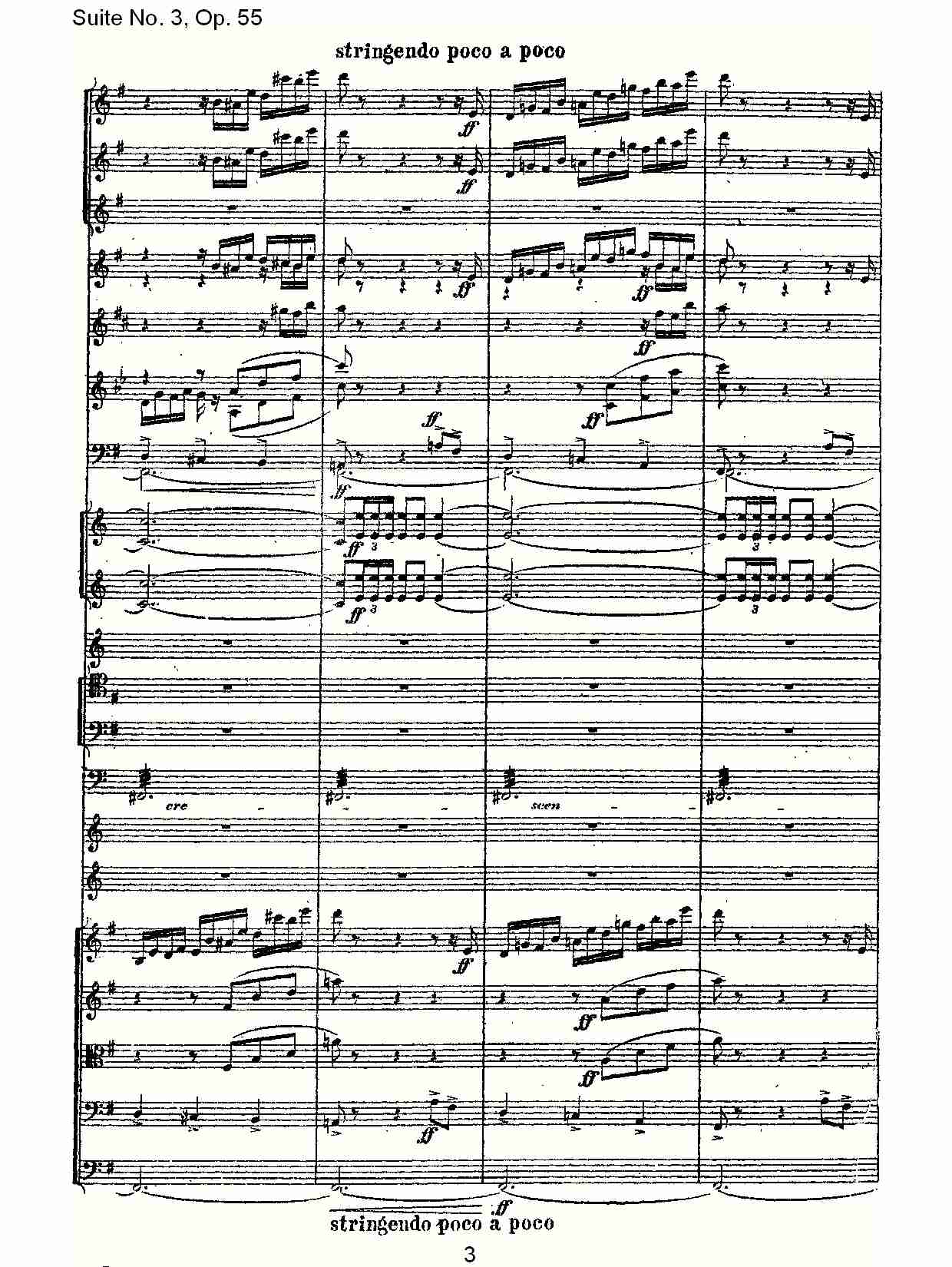 Suite No. 3, Op.55  第三套曲,Op.55第四乐章第二部（一）总谱（图3）