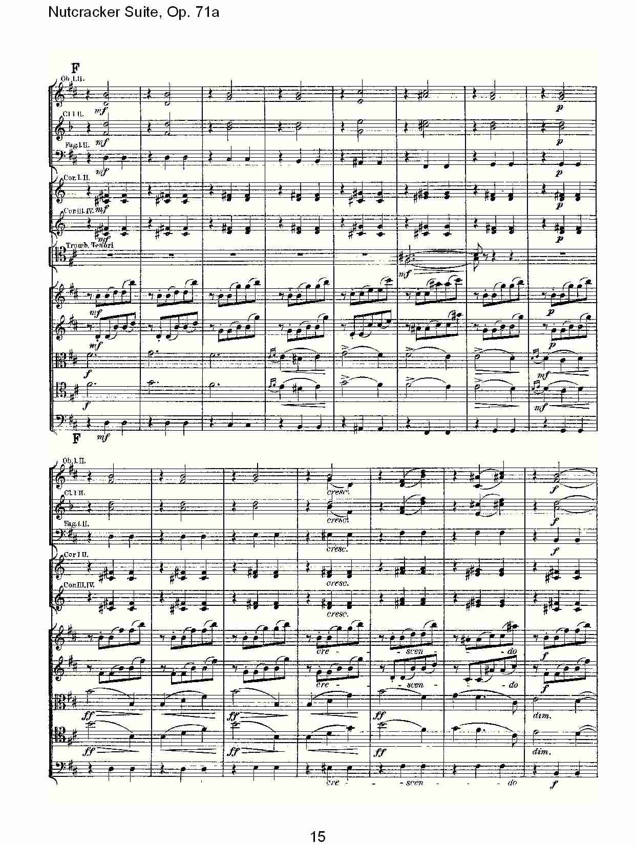 Nutcracker Suite, Op.71a   胡桃铗套曲，Op.71a第八乐章（三）总谱（图5）