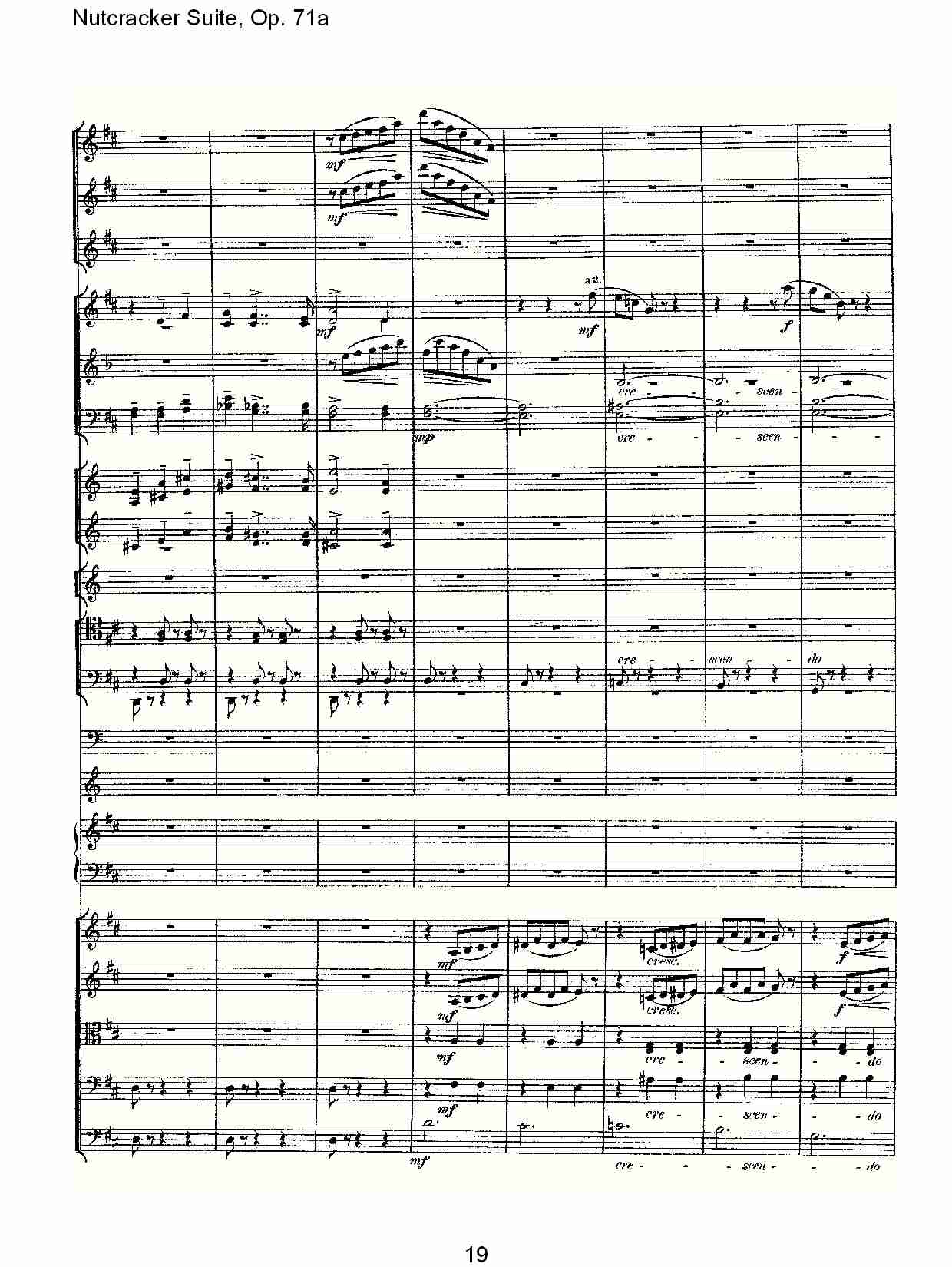 Nutcracker Suite, Op.71a   胡桃铗套曲，Op.71a第八乐章（四）总谱（图4）