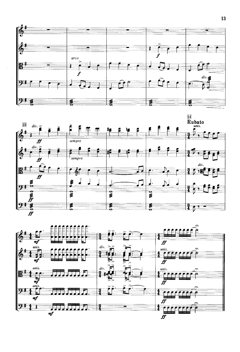 听松(弦乐合奏)总谱（图6）
