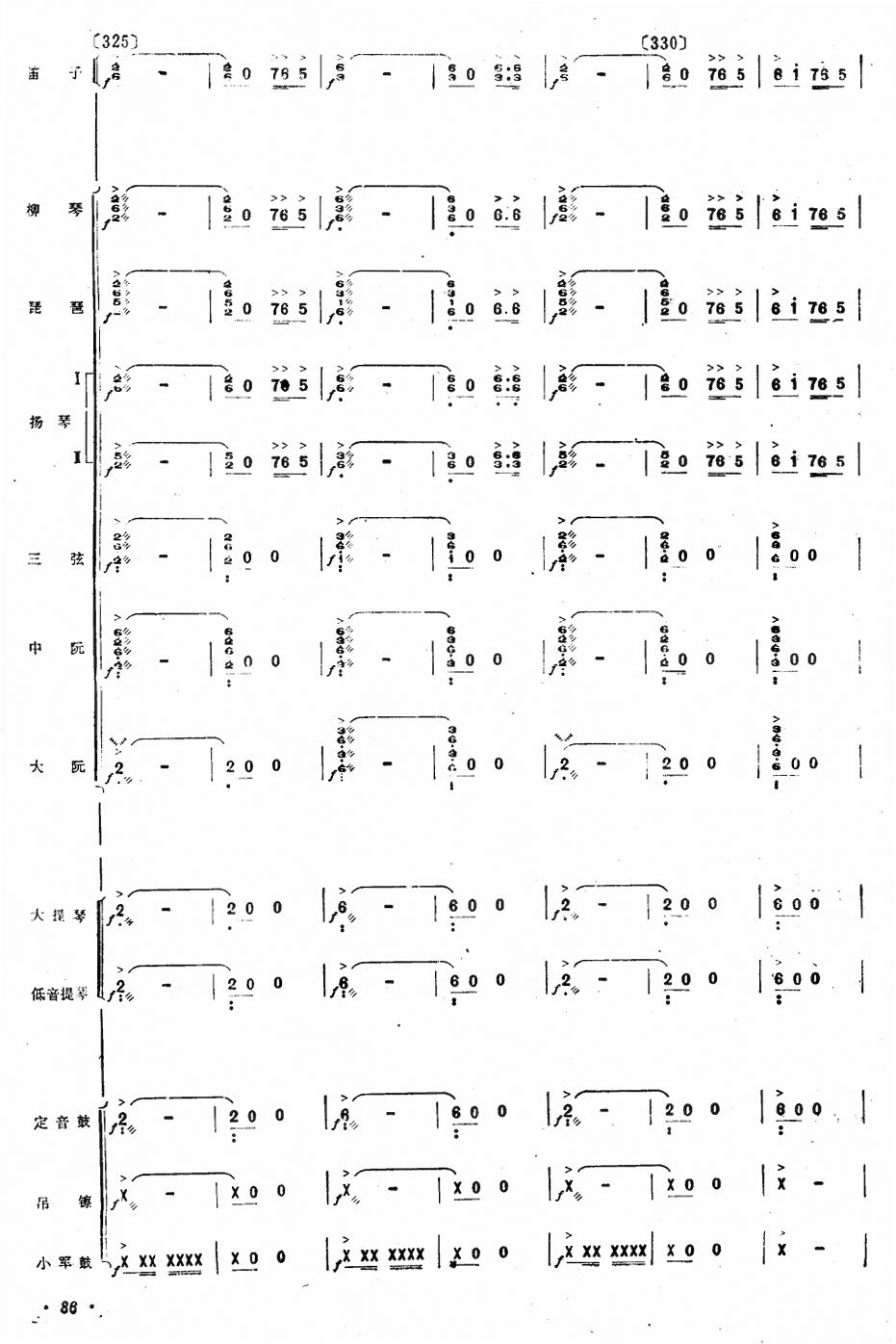 红色娘子军（组曲）29总谱（图1）