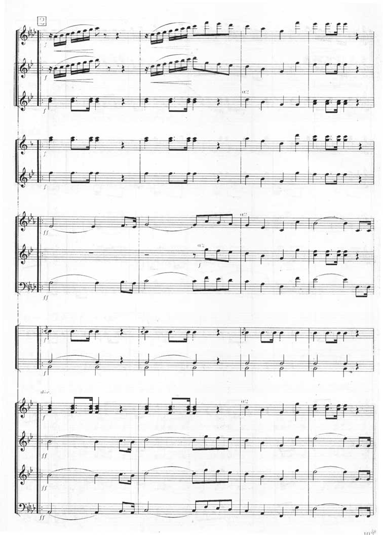 检阅进行曲-军乐合奏总谱（图5）