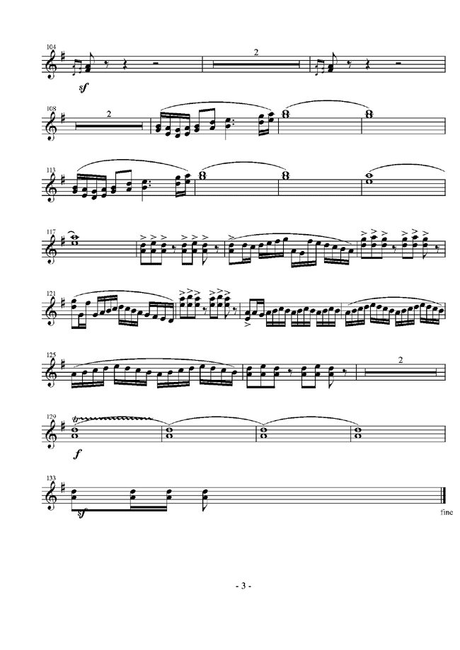 总谱《庆典序曲》三种乐器谱总谱（图3）