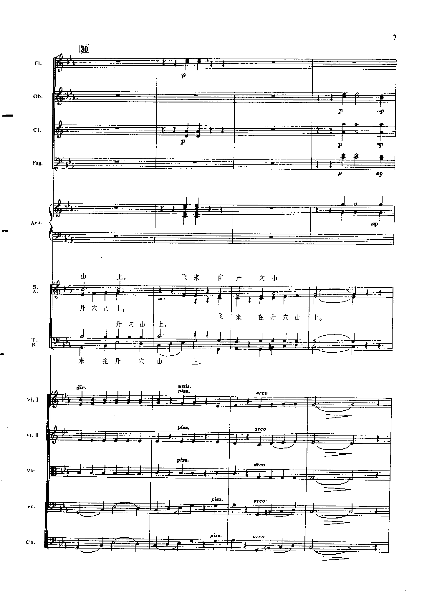 管弦乐总谱凤凰涅槃 乐队类 管弦乐总谱总谱（图7）