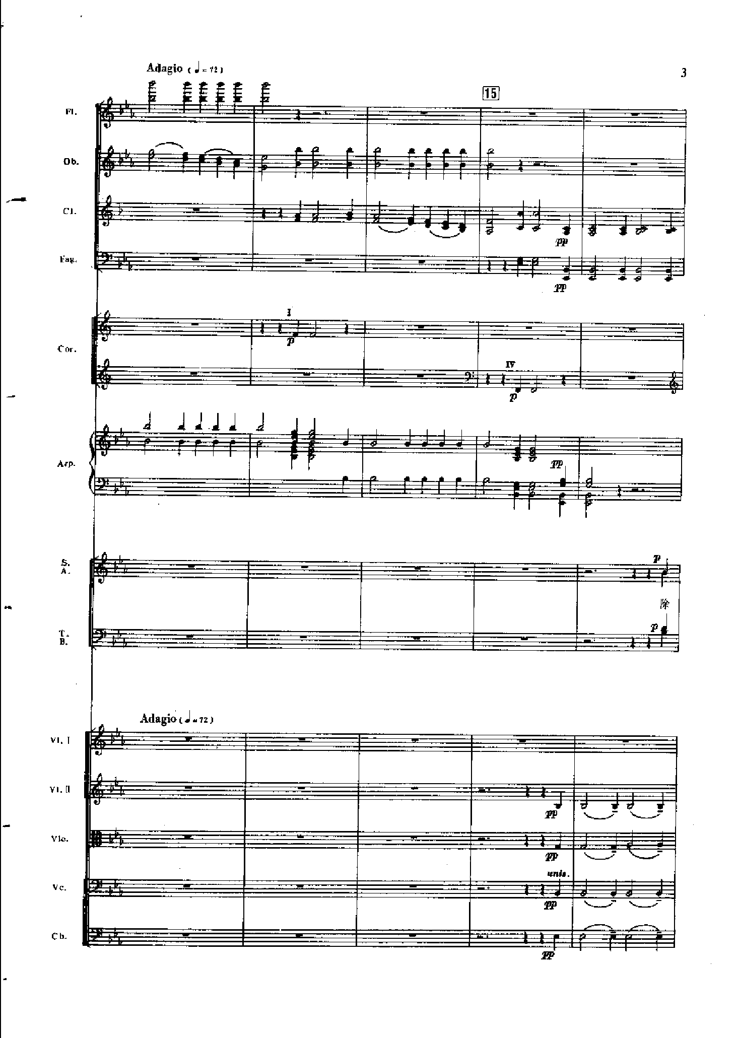 管弦乐总谱凤凰涅槃 乐队类 管弦乐总谱总谱（图3）