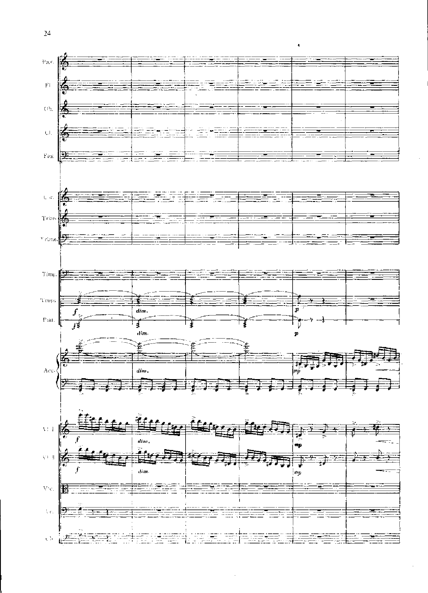 管弦乐总谱阴山岩画印象[狩猎] 乐队类 管弦乐总谱总谱（图24）