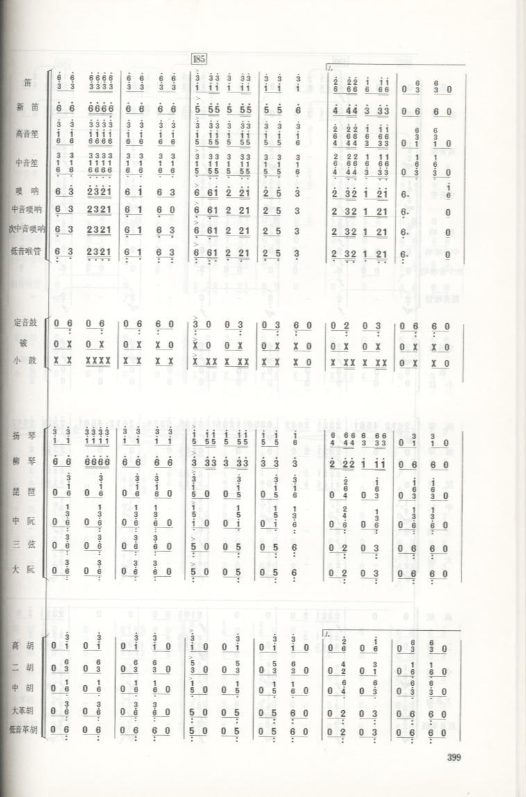瑶族舞曲总谱总谱（图25）