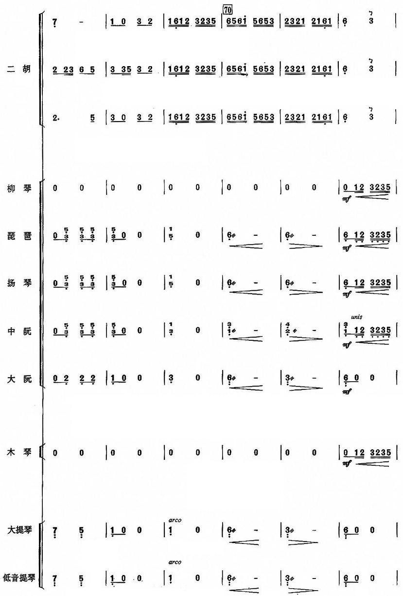 赛马民乐合奏总谱总谱（图10）
