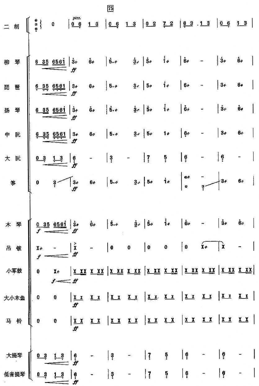 赛马民乐合奏总谱总谱（图11）