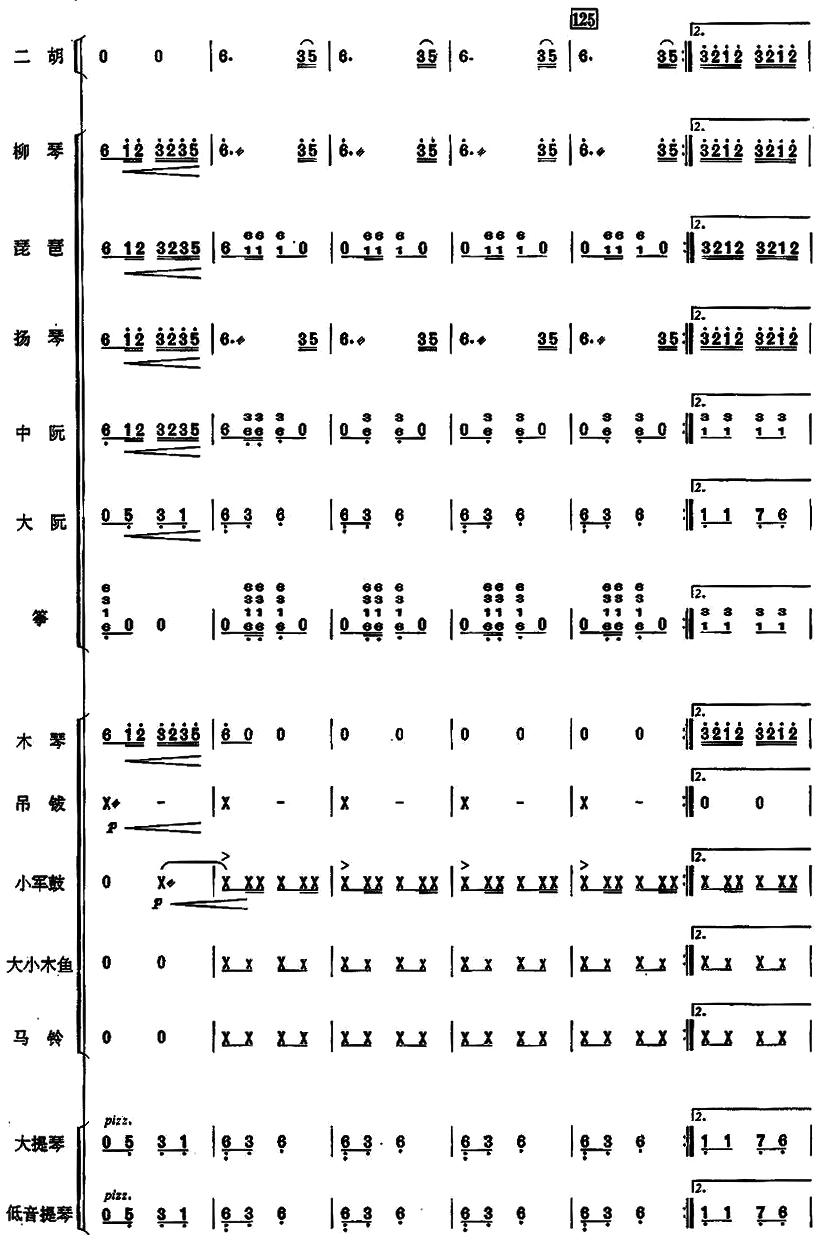 赛马民乐合奏总谱总谱（图20）