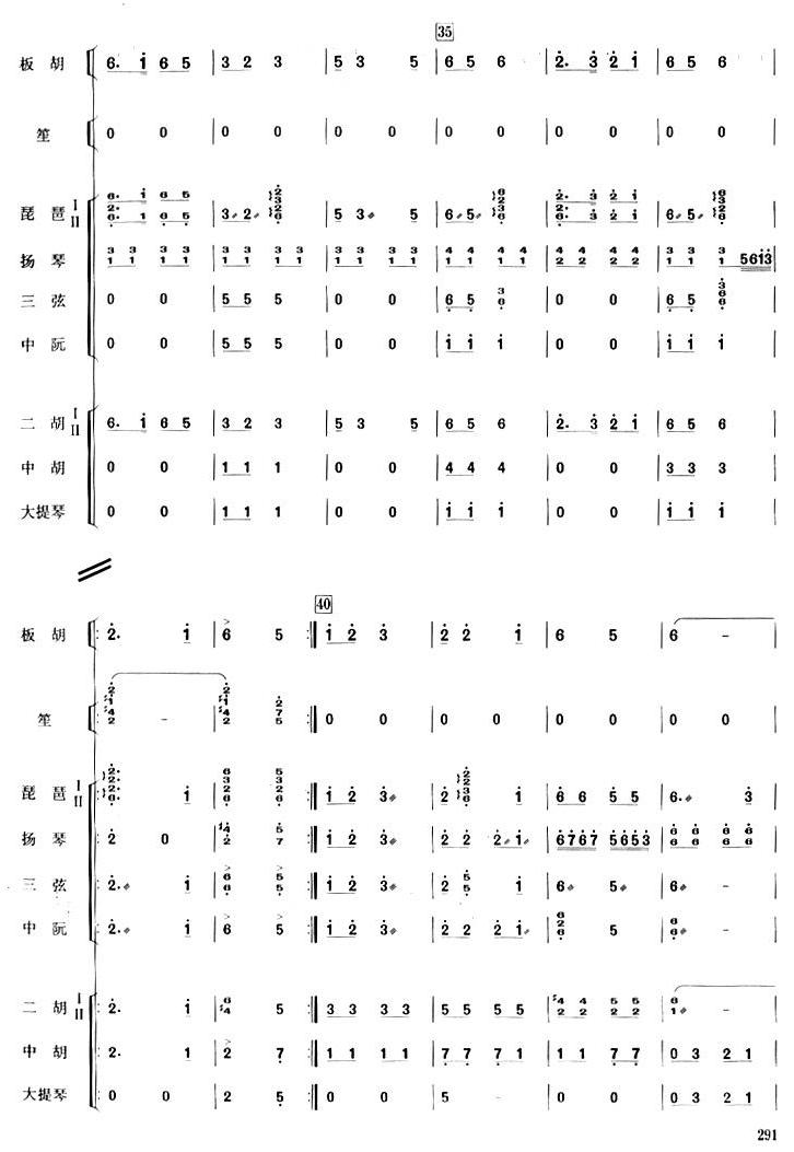 地道战板胡独奏总谱总谱（图4）