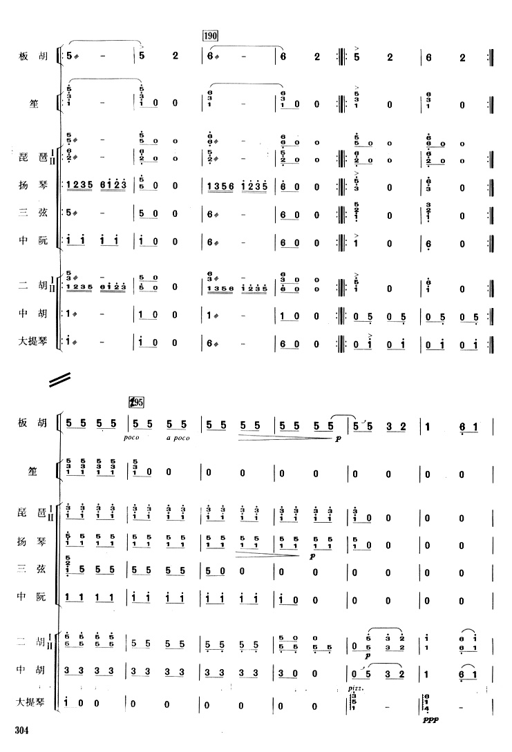 地道战板胡独奏总谱总谱（图17）
