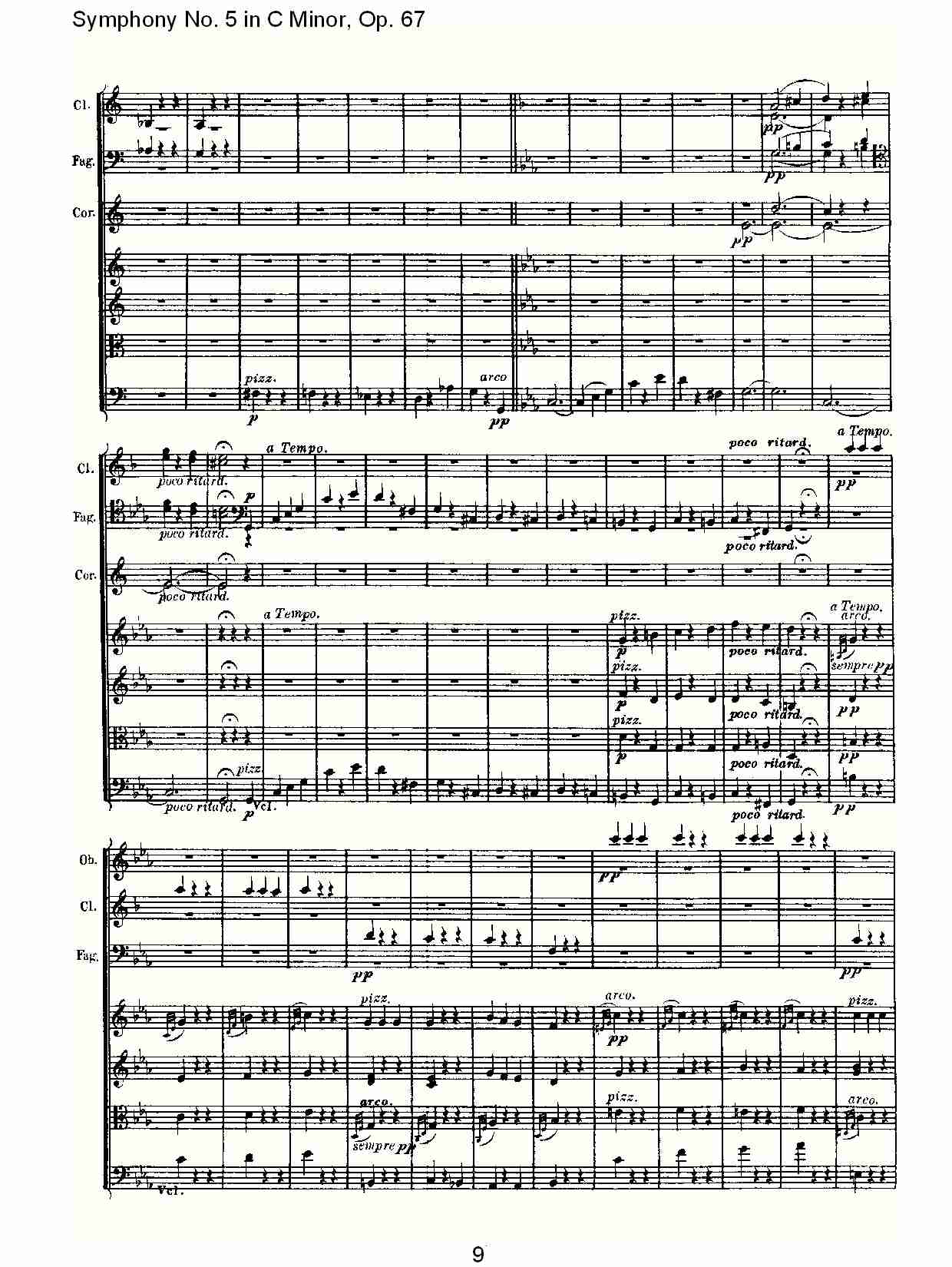 C大调第五交响曲 Op.67第三乐章总谱（图9）