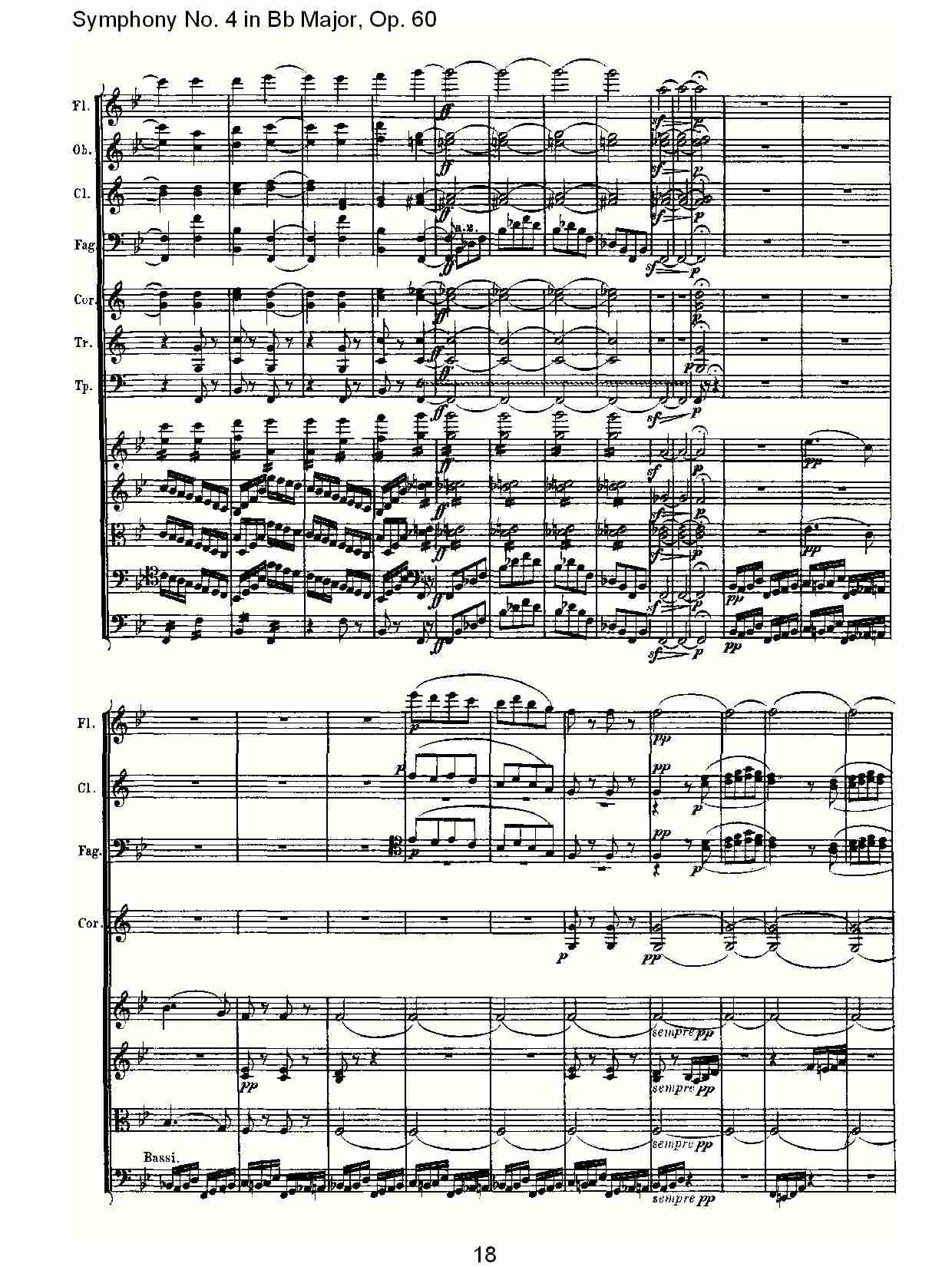 bB大调第四交响曲 Op.60 第四乐章总谱（图18）