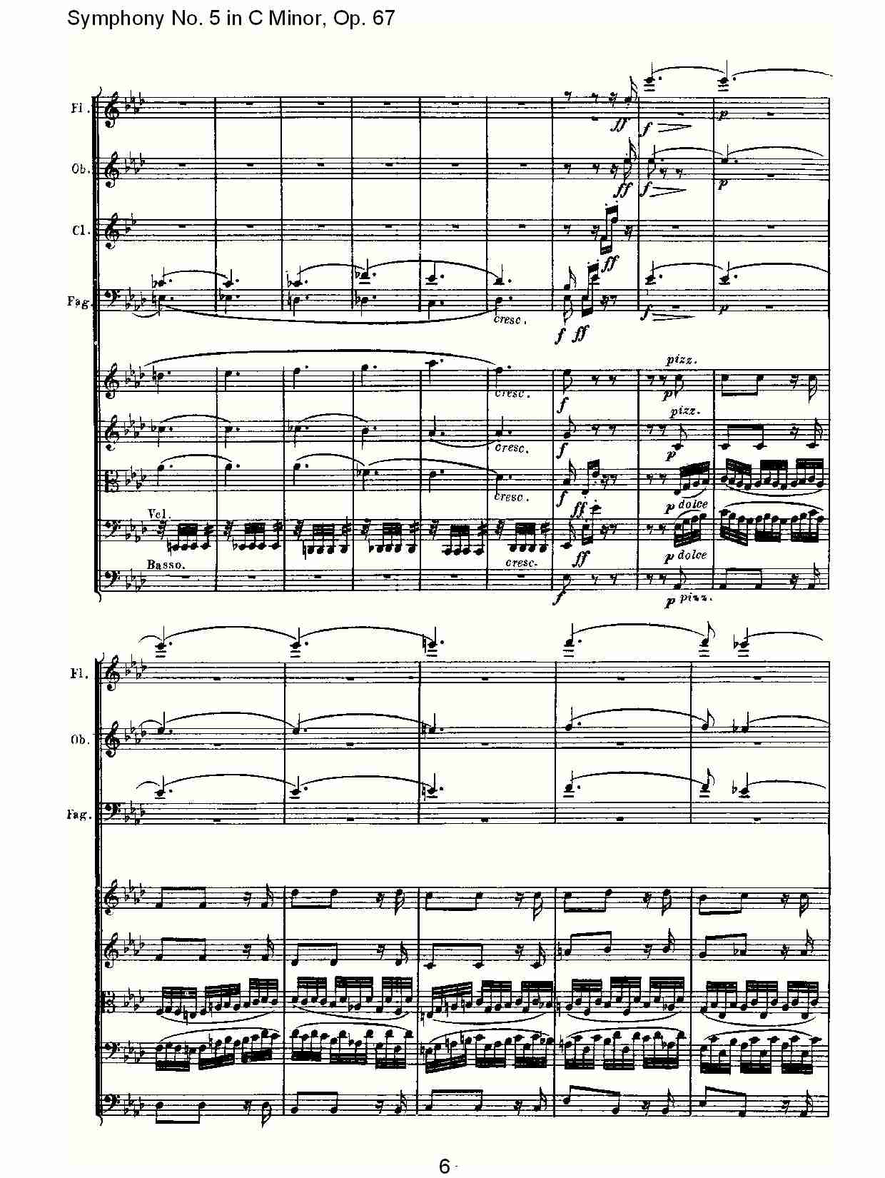 C大调第五交响曲 Op.67 第二乐章总谱（图6）