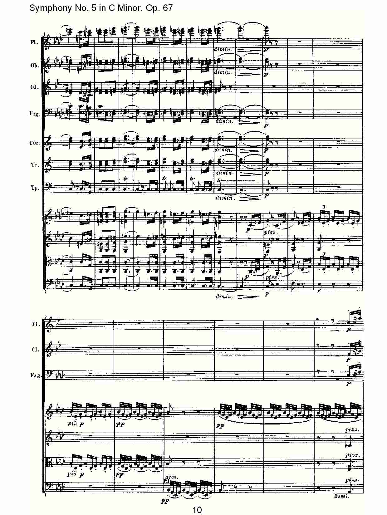 C大调第五交响曲 Op.67 第二乐章总谱（图10）
