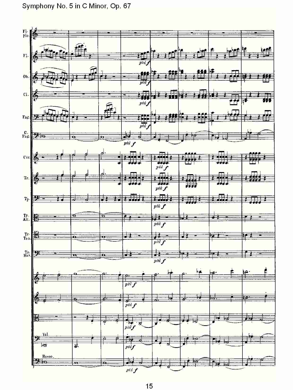 C大调第五交响曲 Op.67 第四乐章总谱（图15）