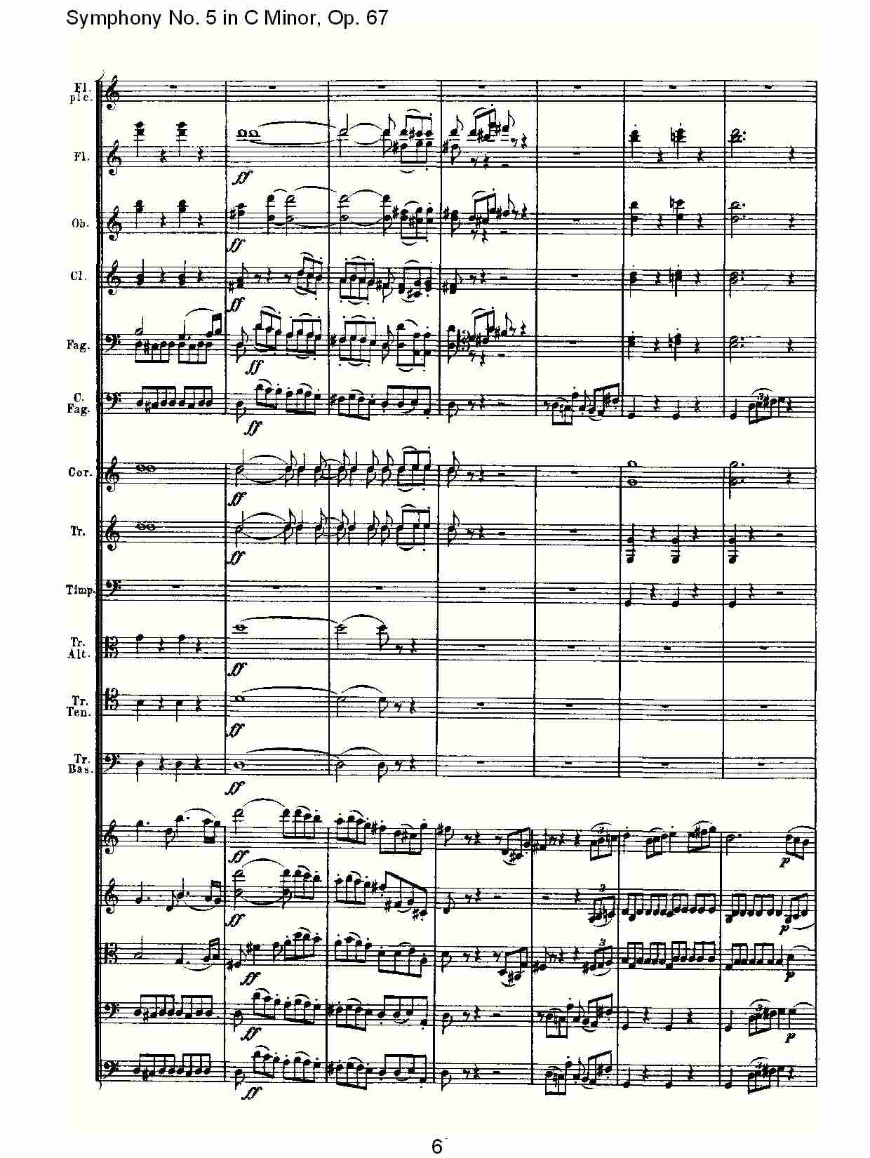 C大调第五交响曲 Op.67 第四乐章总谱（图6）
